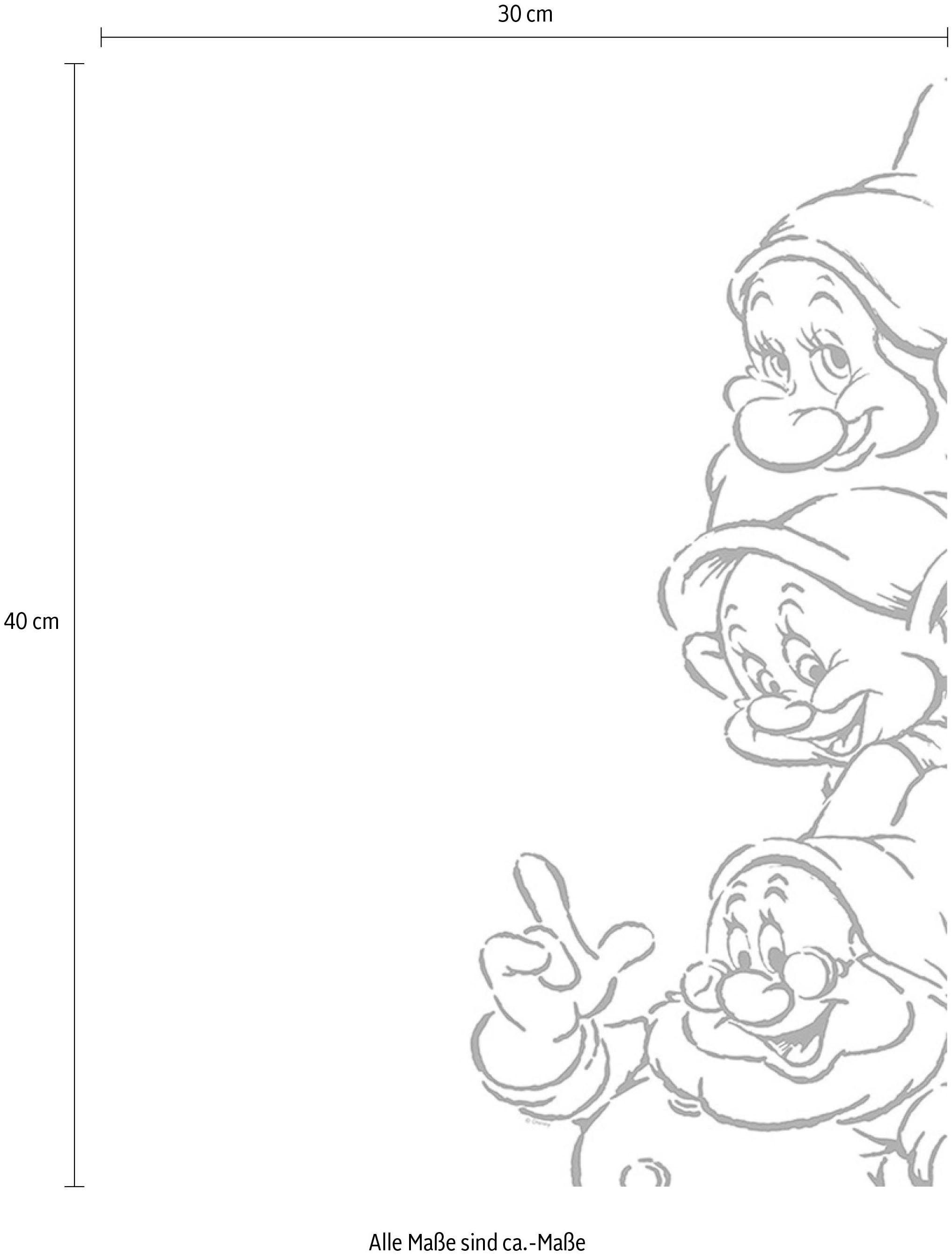 Komar Poster »Snow White Dwarves«, Disney, (1 St.), Kinderzimmer,  Schlafzimmer, Wohnzimmer | BAUR