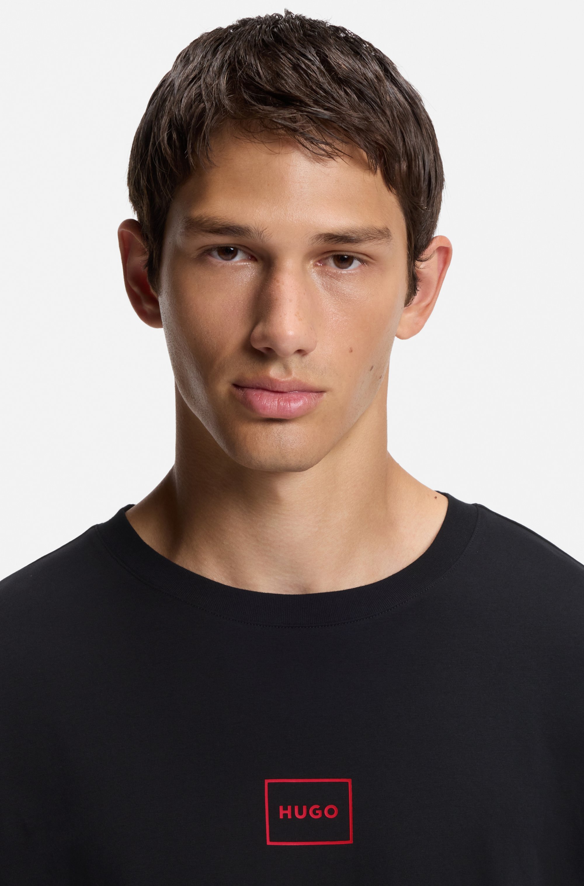 Thumbnail - HUGO Underwear Langarmshirt "T-Shirt Laze Longsleeve" mit Rundhalsausschnitt