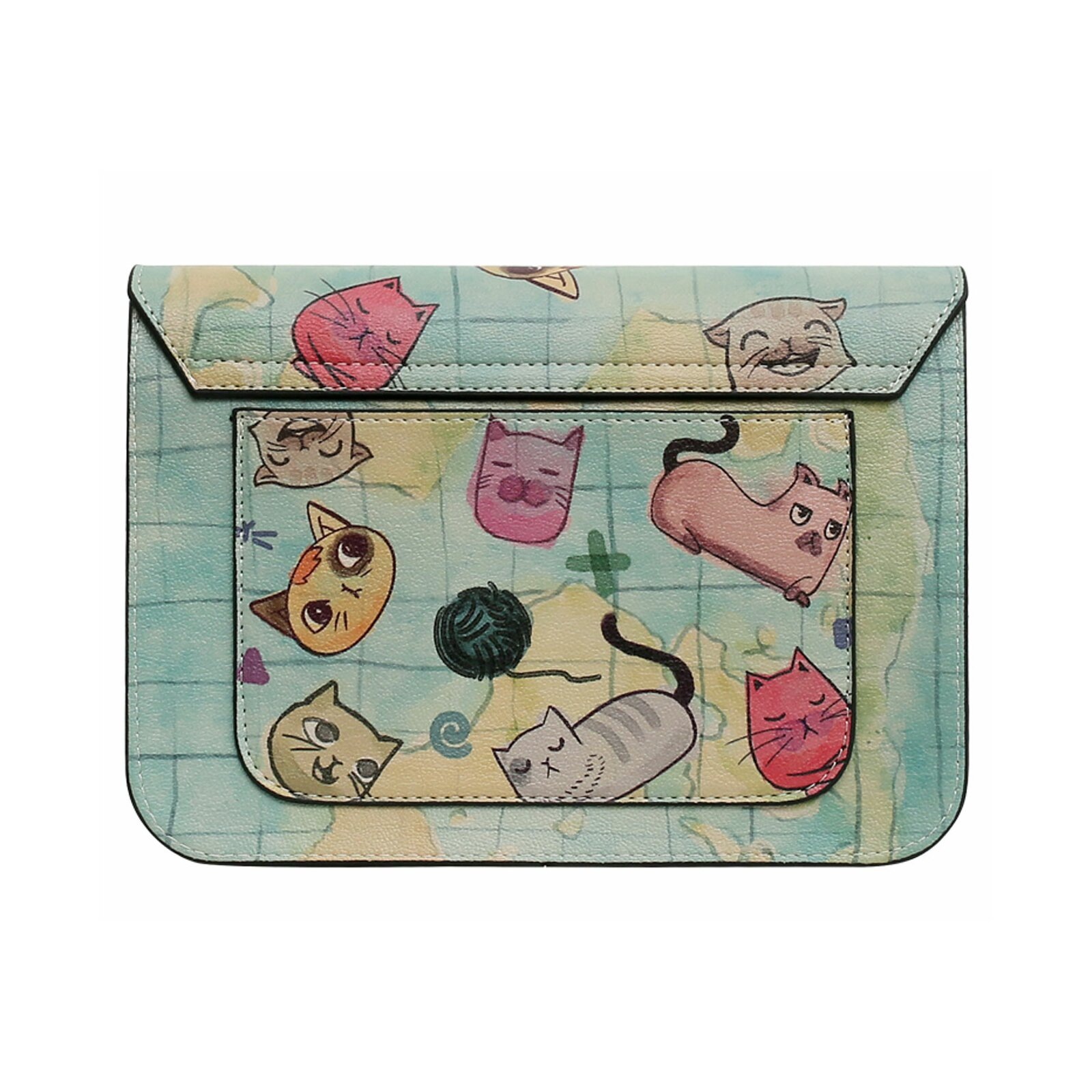 DOGO Handtasche »Y-Generation Cats Of The World Damen Handtaschen (Fashion) /«, Vegan