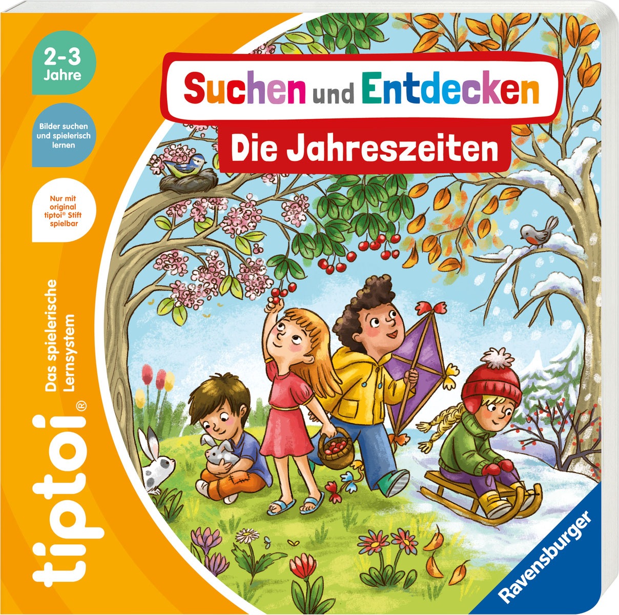 Ravensburger Buch "tiptoi Suchen und Entdecken: Die Jahreszeiten", Made in Europe