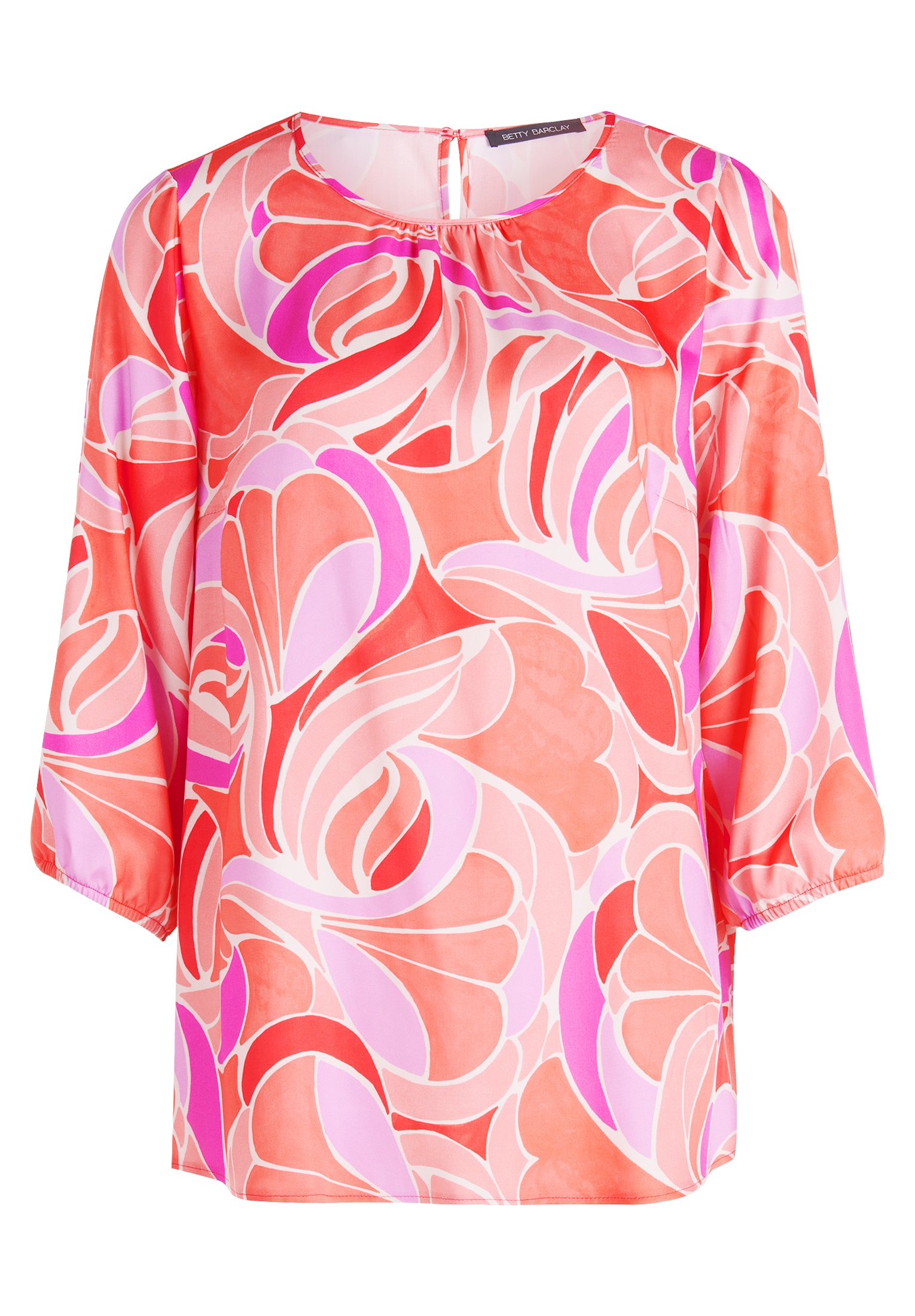 Betty Barclay Satinbluse »Betty Barclay Satin-Bluse mit 3/4 Arm«