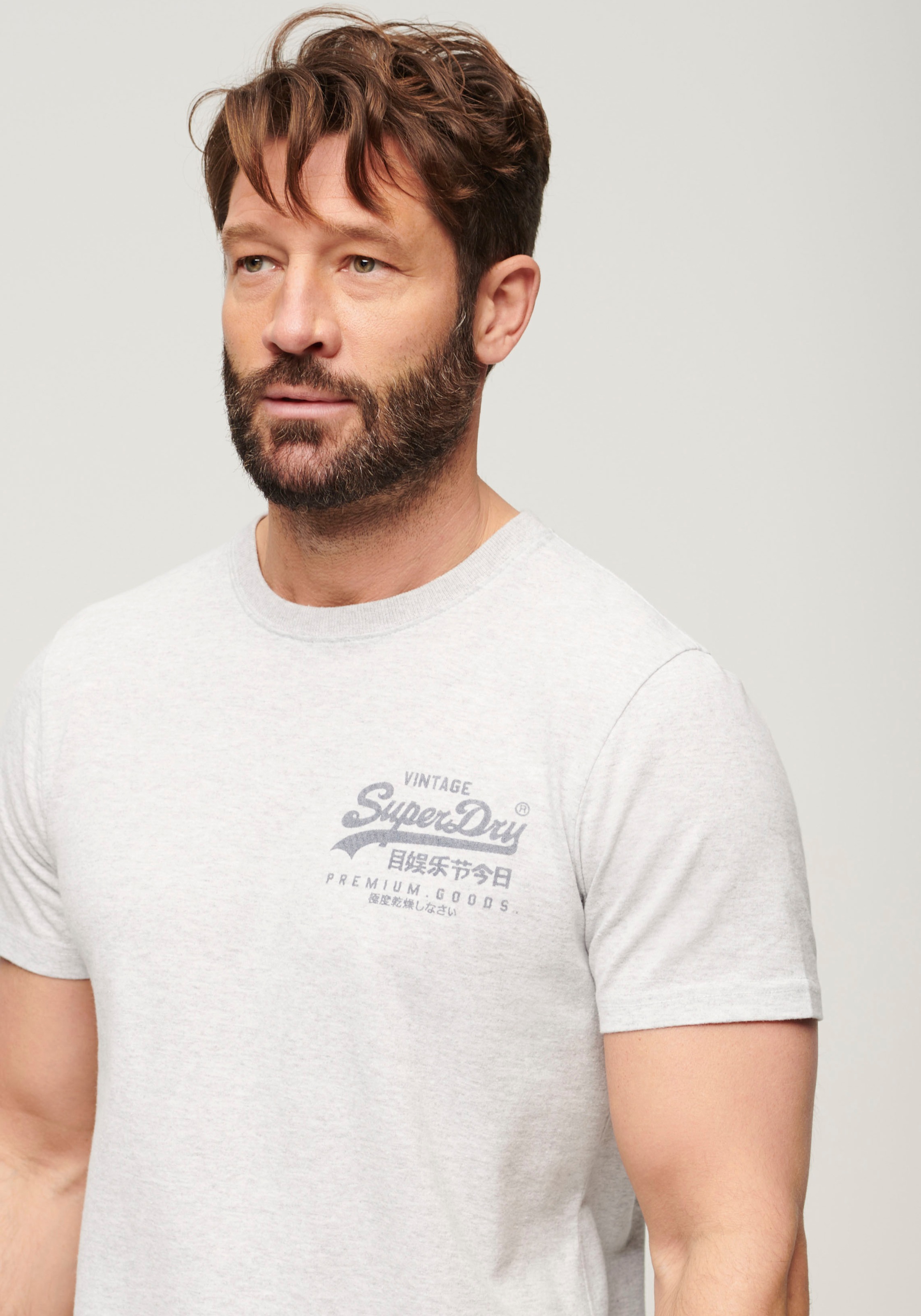 Superdry T-Shirt "CLASSIC VL HERITAGE CHEST TEE" günstig online kaufen