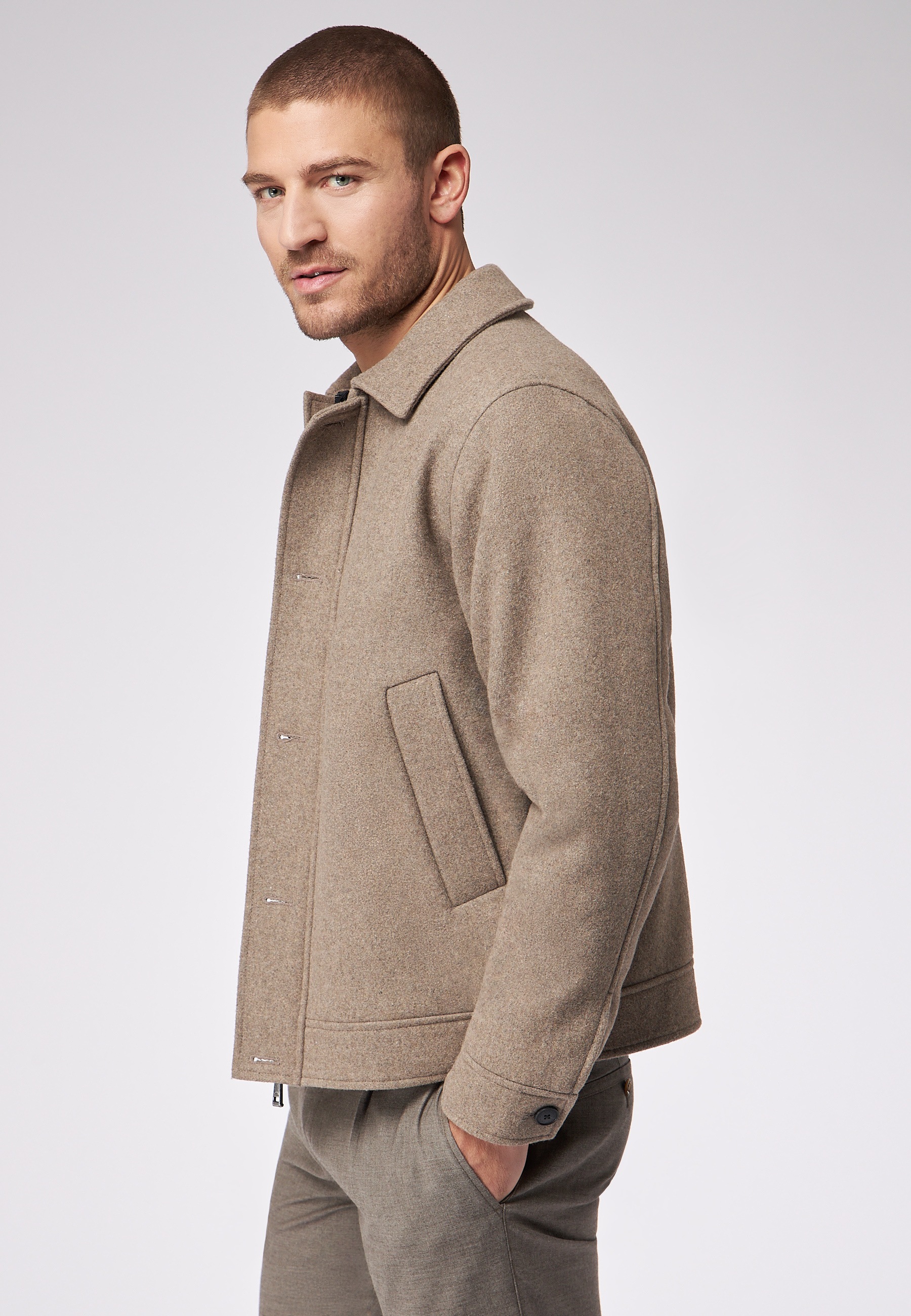 Roy Robson Kurzjacke »Mit Hemdkragen«