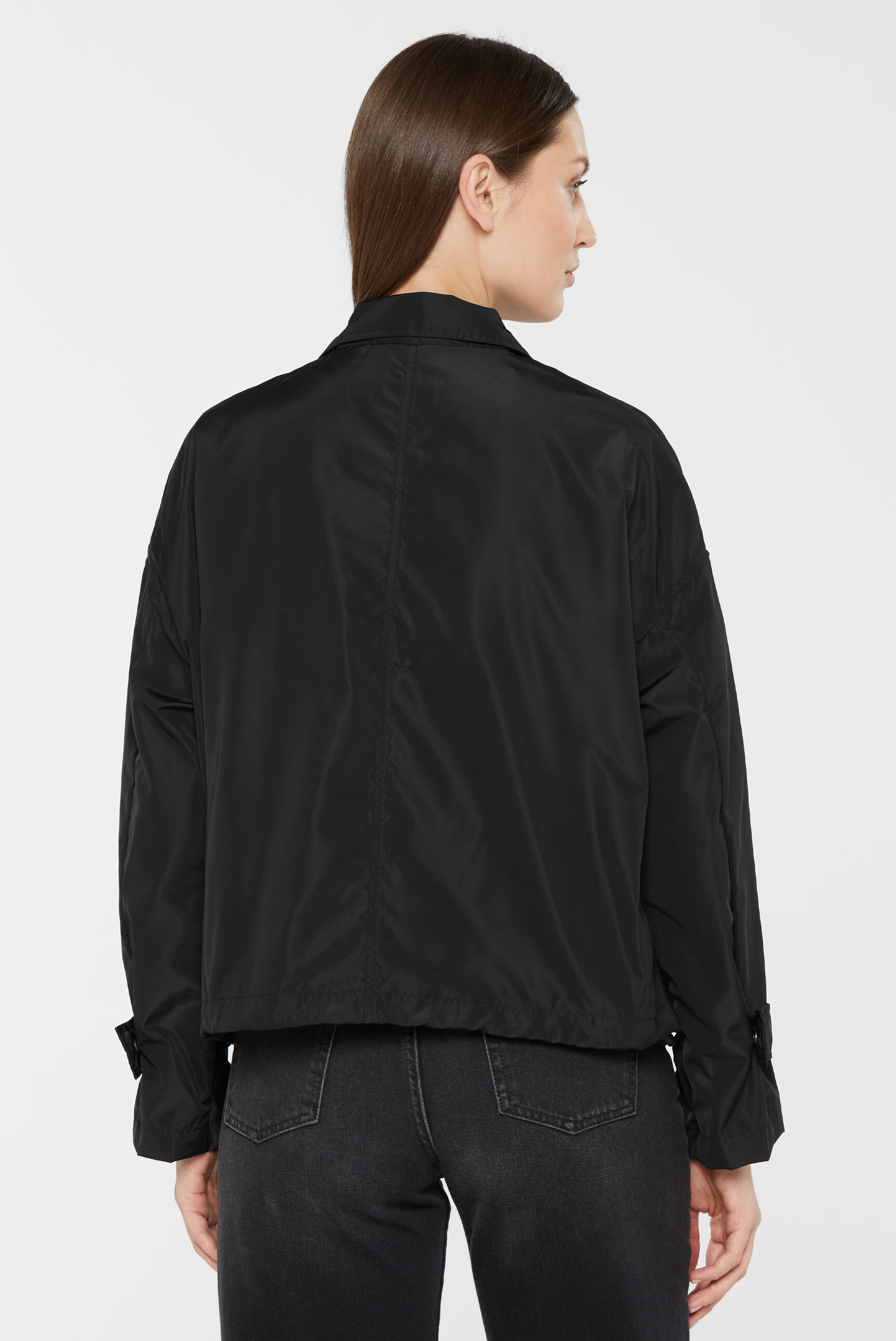 SENSES.THE LABEL Outdoorjacke, ohne Kapuze, mit verstellbarem Gummizug im Saum