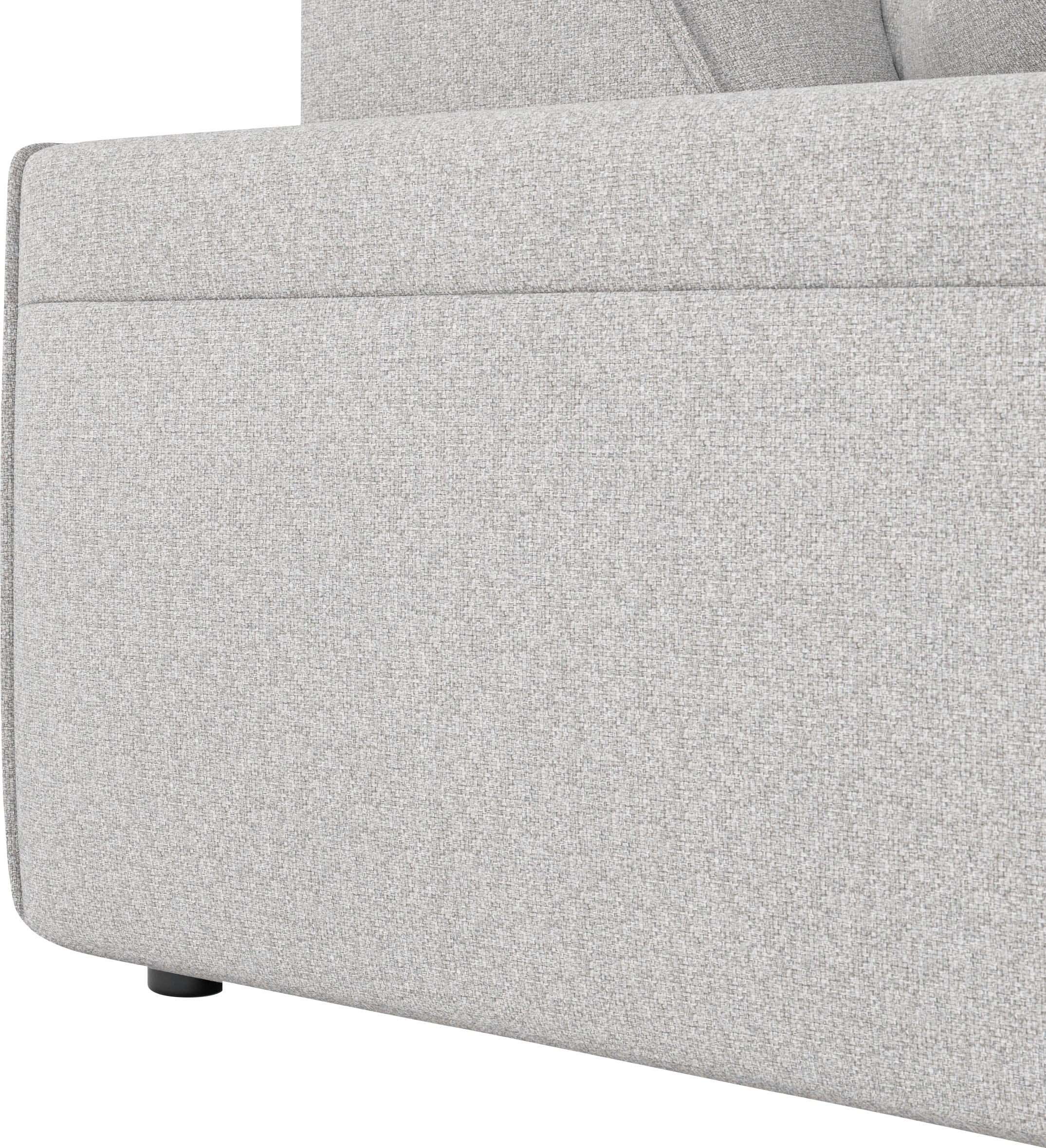 andas Ecksofa »Glimminge auch in Breitcord, Feincord, Bouclé + Easy care-Bezug«, L-Form, Breite 294, Zierkissen