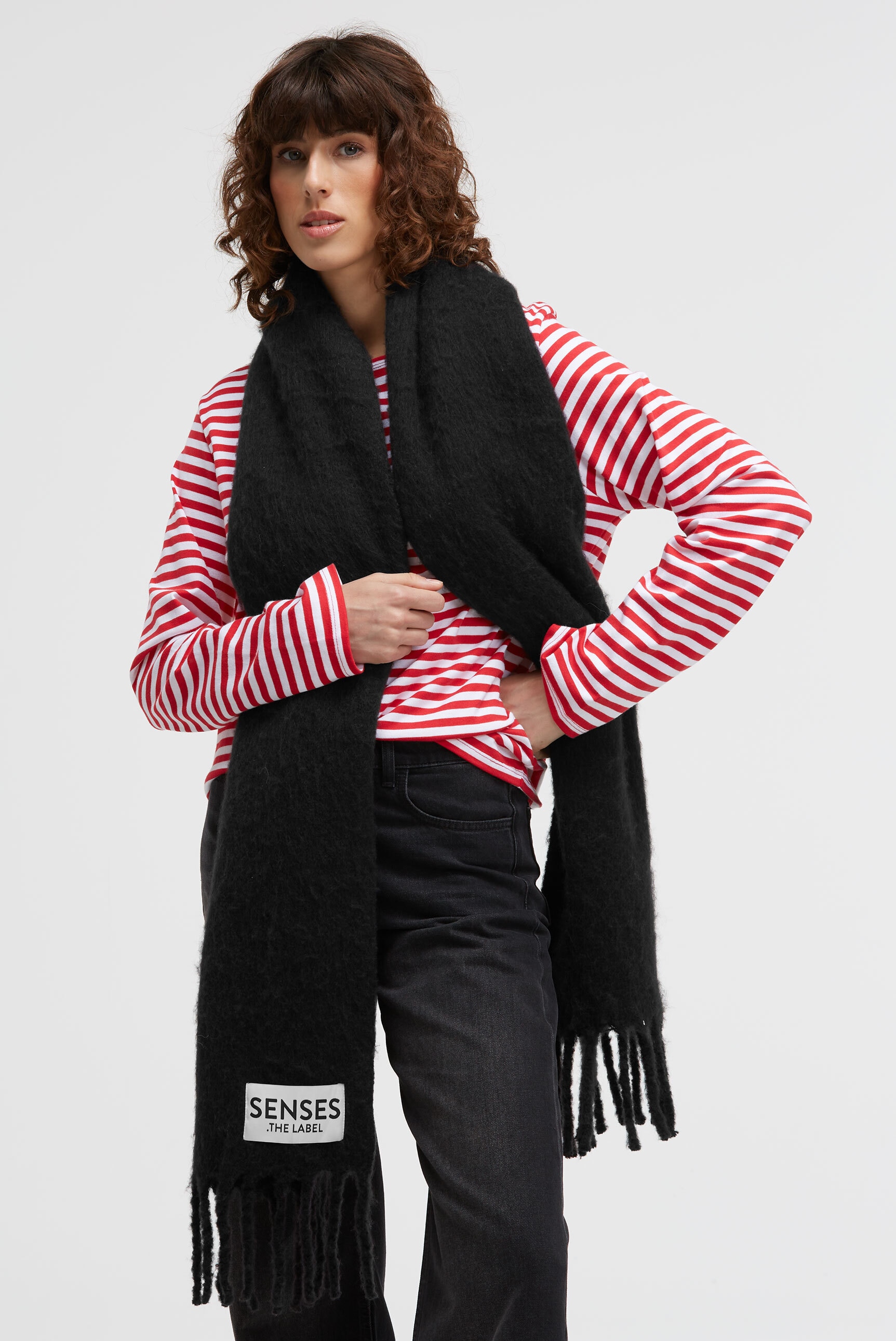 SENSES.THE LABEL Strickschal günstig online kaufen