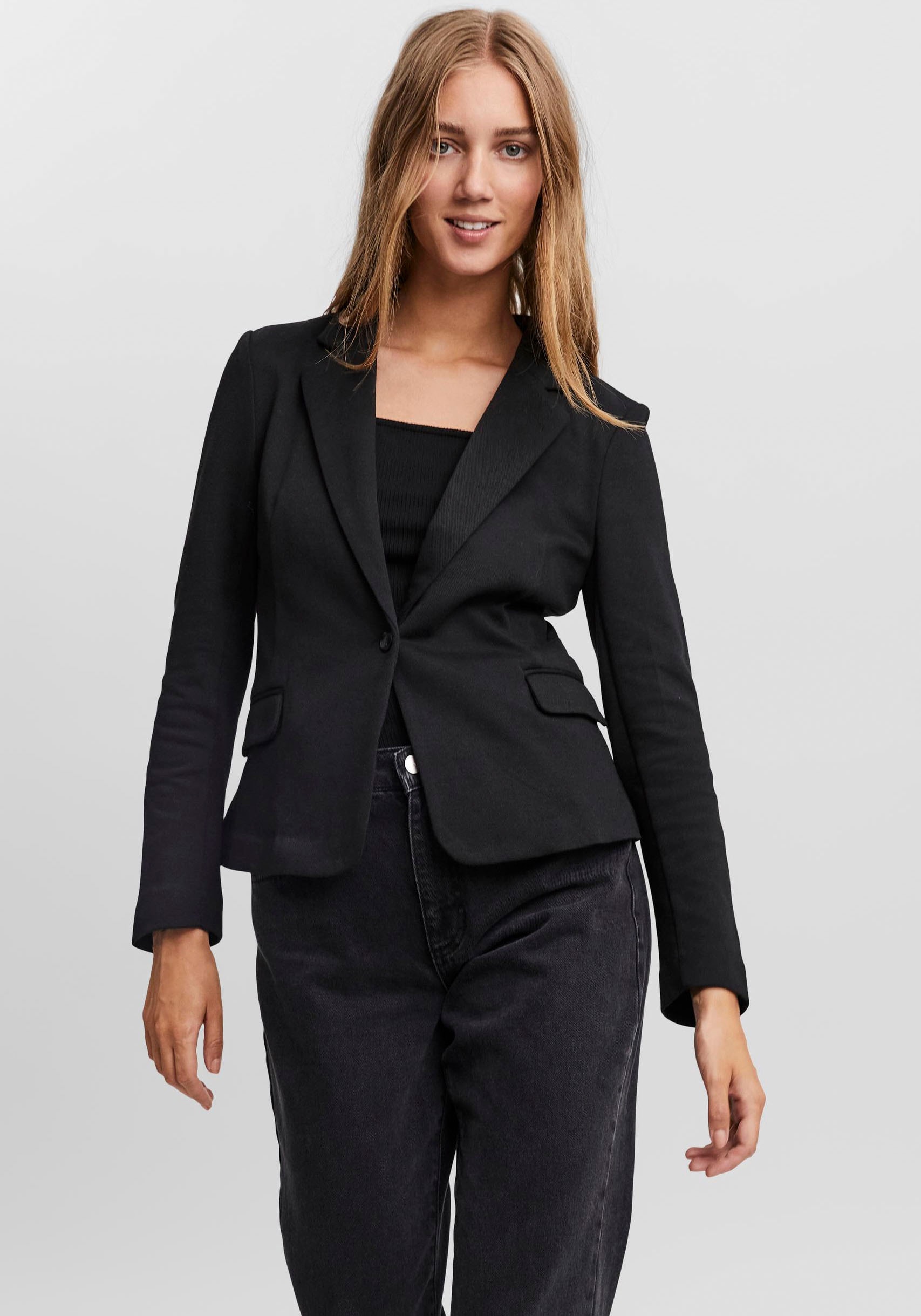 Vero Moda Jerseyblazer "VMJULIA LS BLAZER" Materialmix