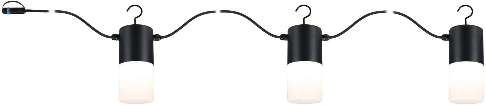 Paulmann LED Gartenleuchte "Outdoor Plug & Shine Leuchtenkette Tubs IP44 3000K 24V E14", 3 flammig, Leuchtmittel E14  LE