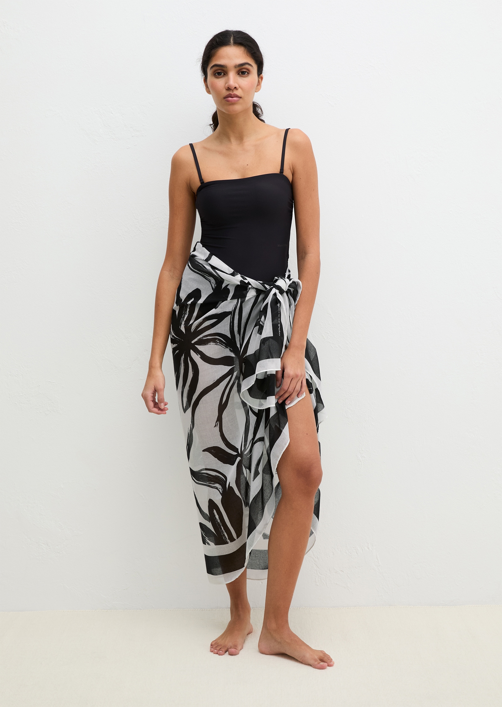 Marc OPolo Pareo "Beach Cover" mit floralem Print günstig online kaufen