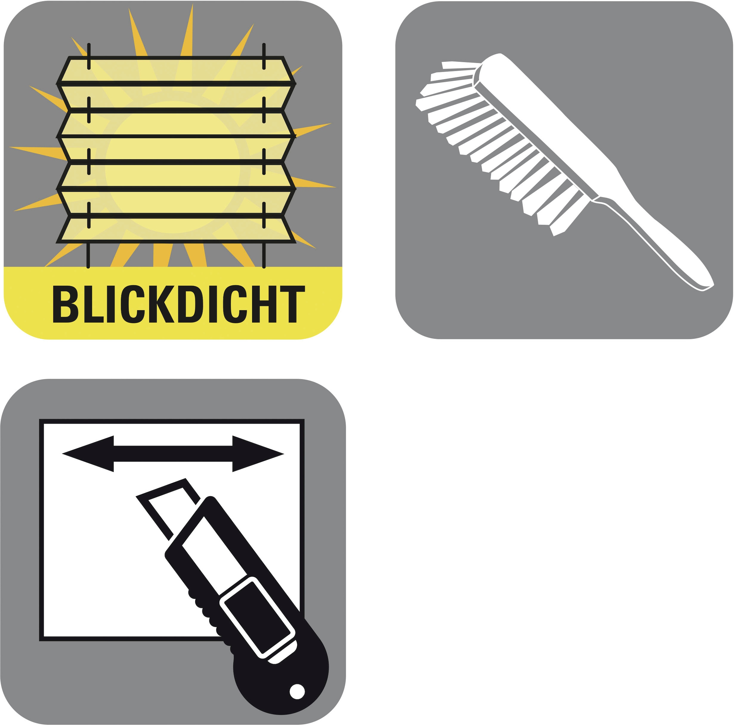 »EASYFIX BAUR (Staubschutz) ohne | inkl. Rechnung Plissee GARDINIA Greta«, Bohren, Abdeckleiste Plissee auf verspannt, Lichtschutz, dezenter