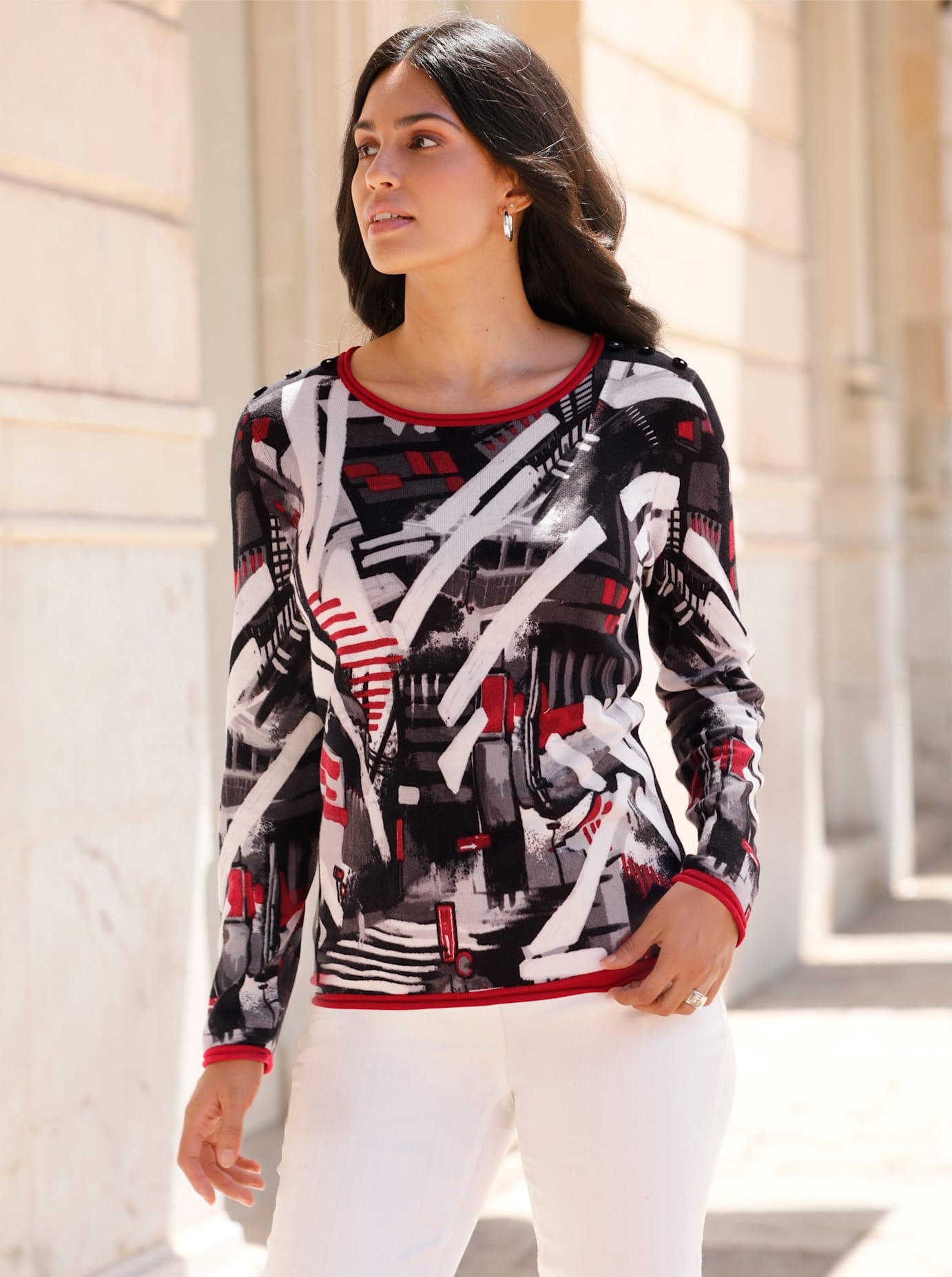 Inspirationen Rundhalspullover "Pullover" günstig online kaufen