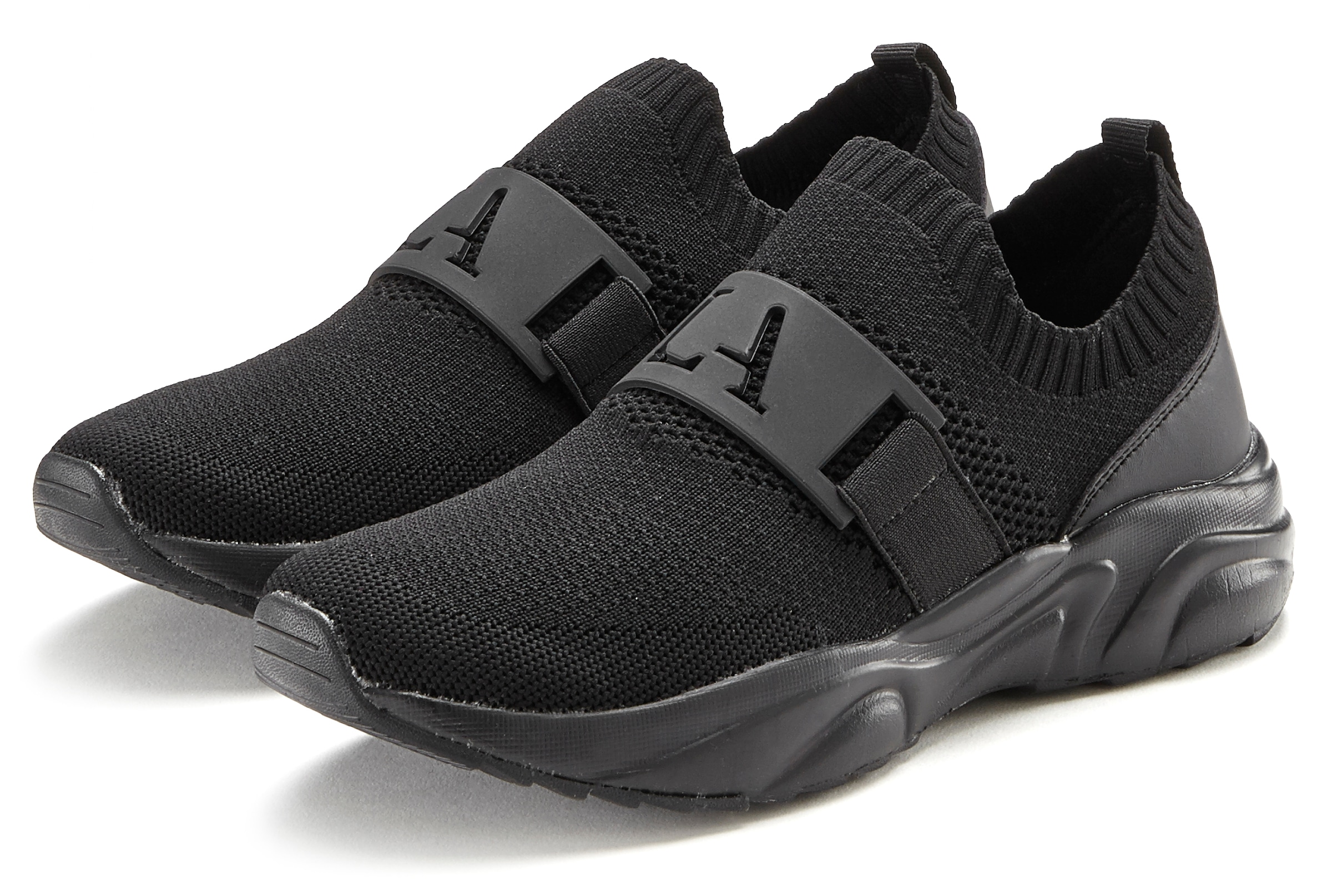 LASCANA ACTIVE Sneaker "Slip-On-Sneaker," Halbschuh, Freizeitschuh, Slipper günstig online kaufen