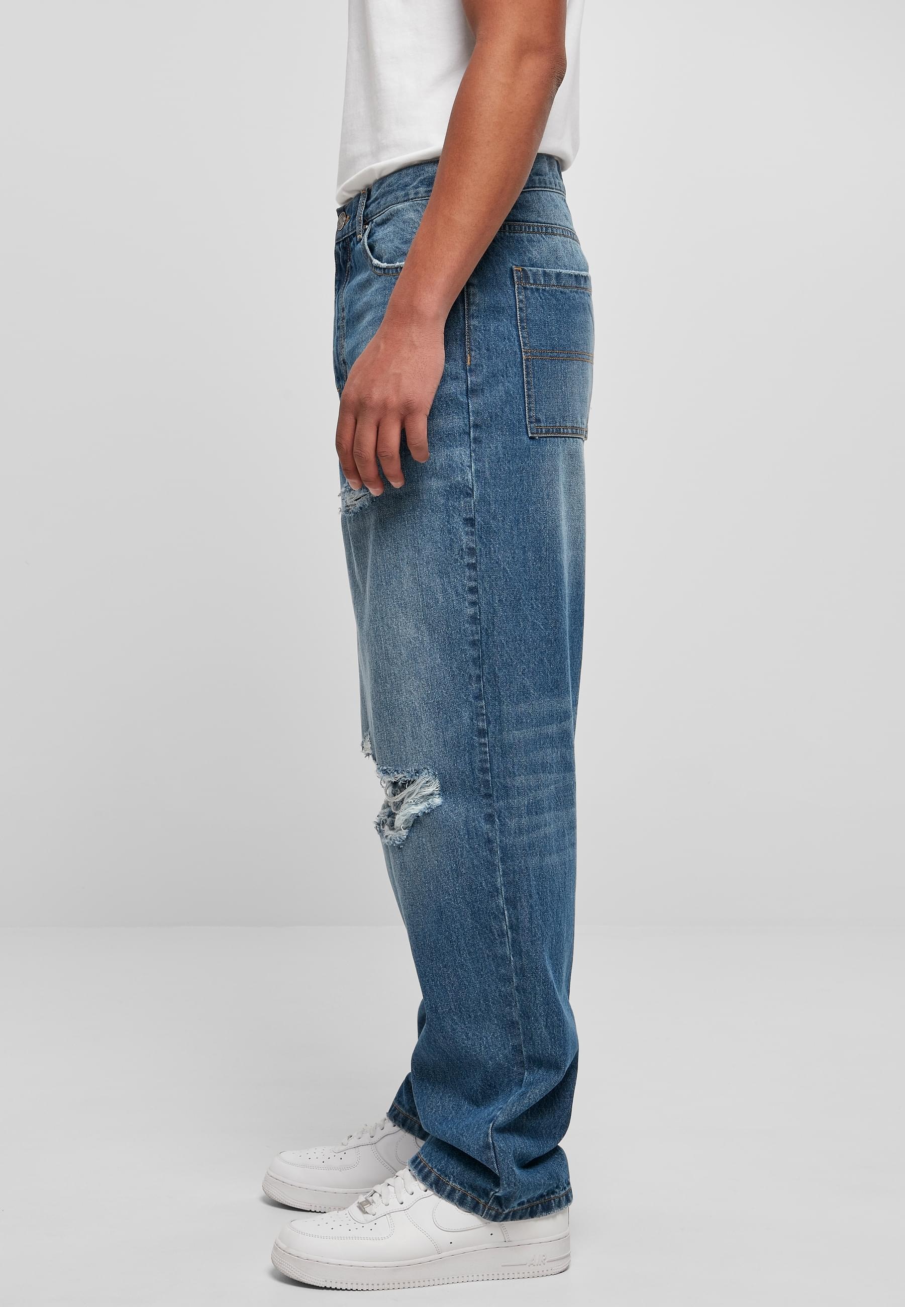 URBAN CLASSICS Bequeme Jeans »Urban Classics Herren Distressed 90‘s Jeans«, (1 tlg.)