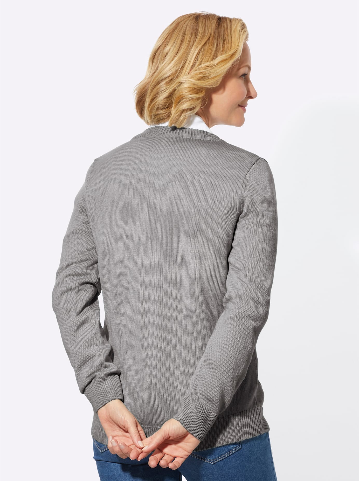 Classic Basics Strickjacke