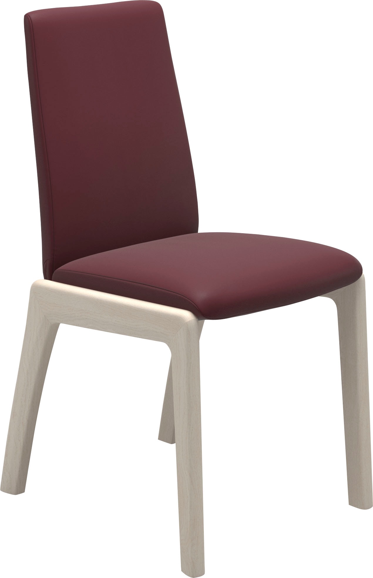 Stressless Polsterstuhl "Laurel" () Low Back, Größe M, mit abgerundeten Beinen in Eiche gekalkt