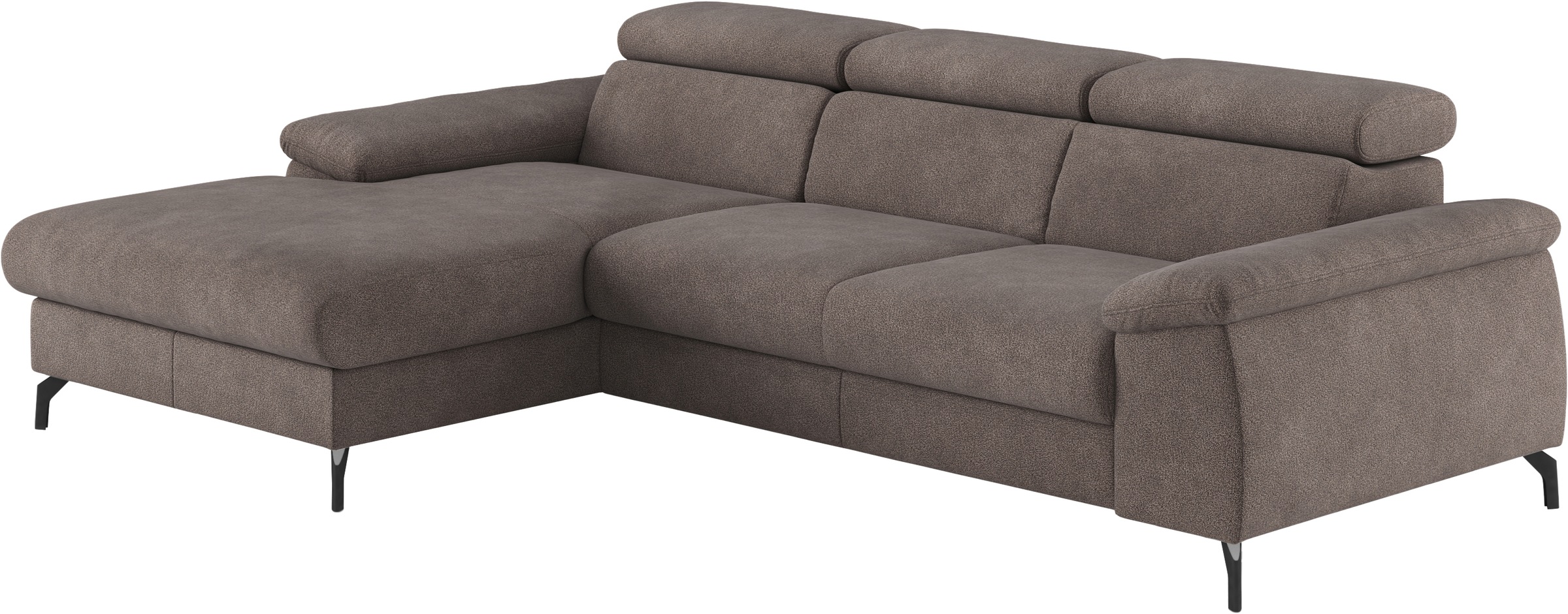 COTTA Ecksofa "Kitty L-Form", mit Kopfteilverstellung, wahlweise mit Bettfu günstig online kaufen