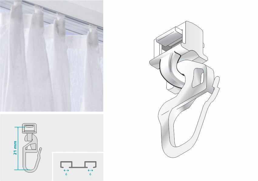 Thumbnail - HINNO Klick-Gleiter "hinno-clic HC31" HINNO Clic-Gleiter