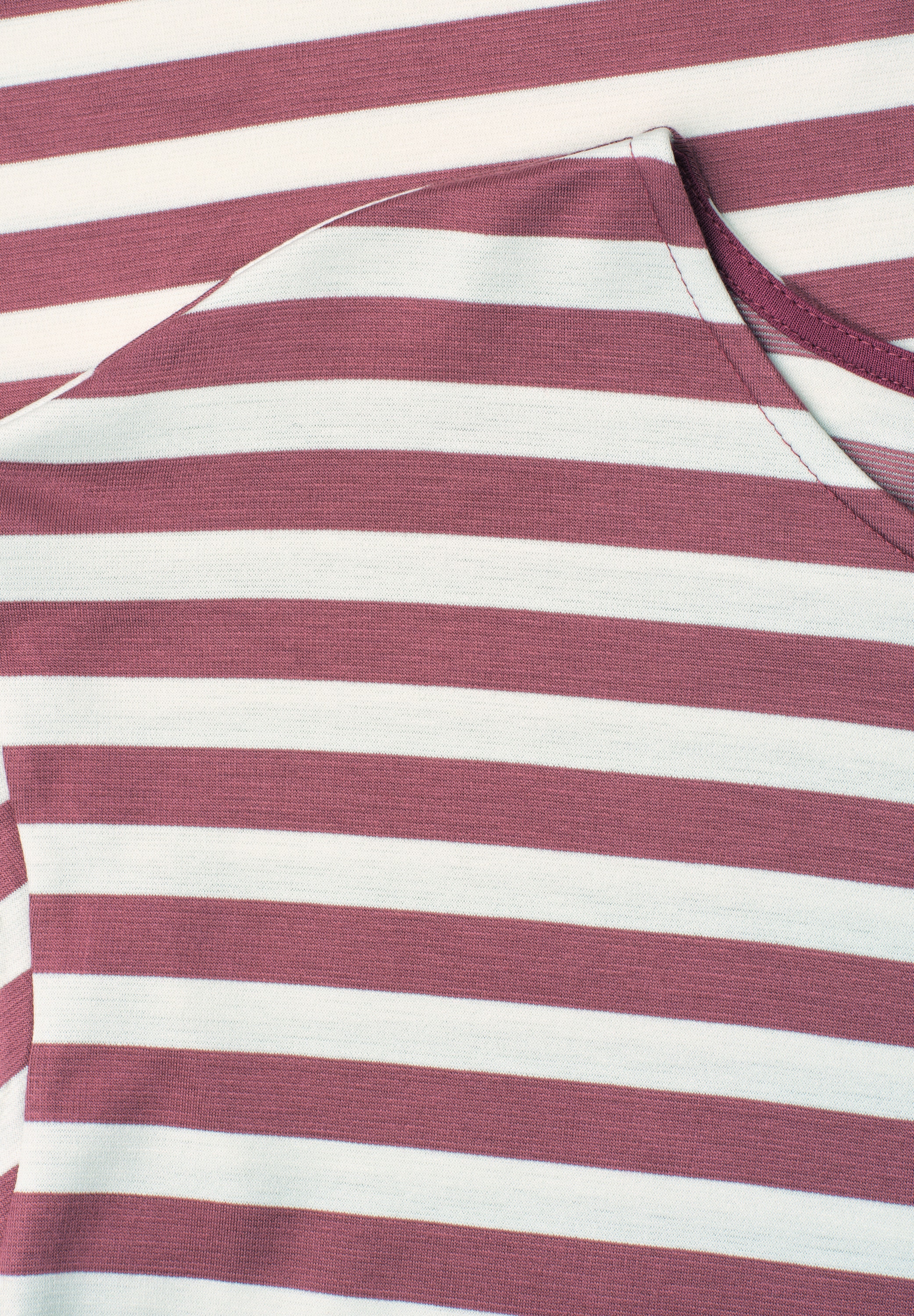 STREET ONE Jerseykleid Ohne Taschen im Streifendesign