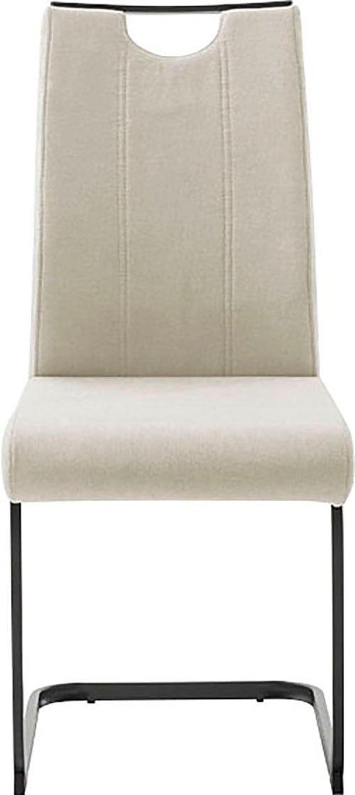 Thumbnail - MCA furniture Freischwinger "MCA TERESINA Schwingstuhl mit Griffloch", Feingewebe, (4er-Set), Schwingstühle mit Griffloc...