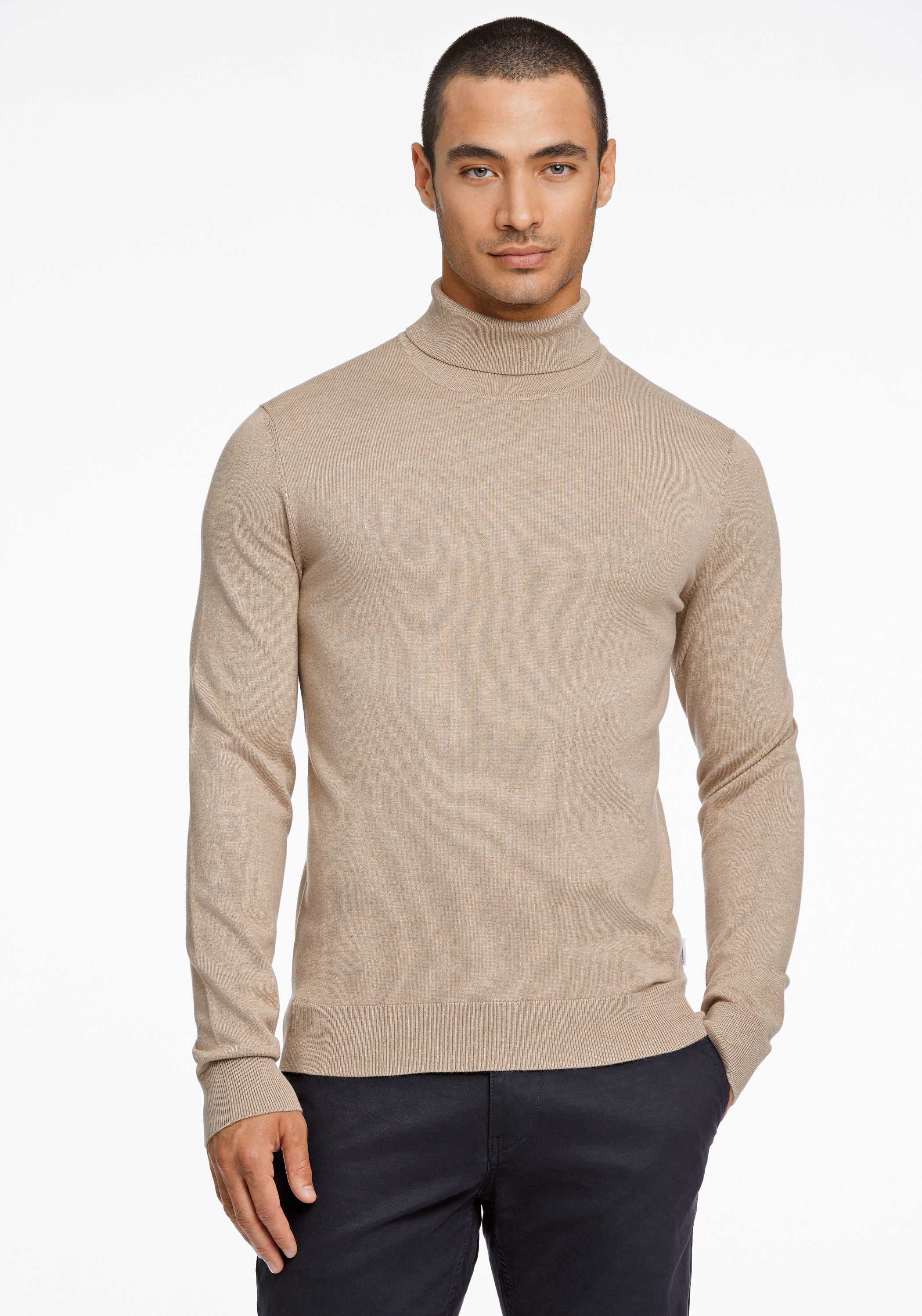 LINDBERGH Rollkragenpullover "Lindbergh Rollkragenpull" günstig online kaufen
