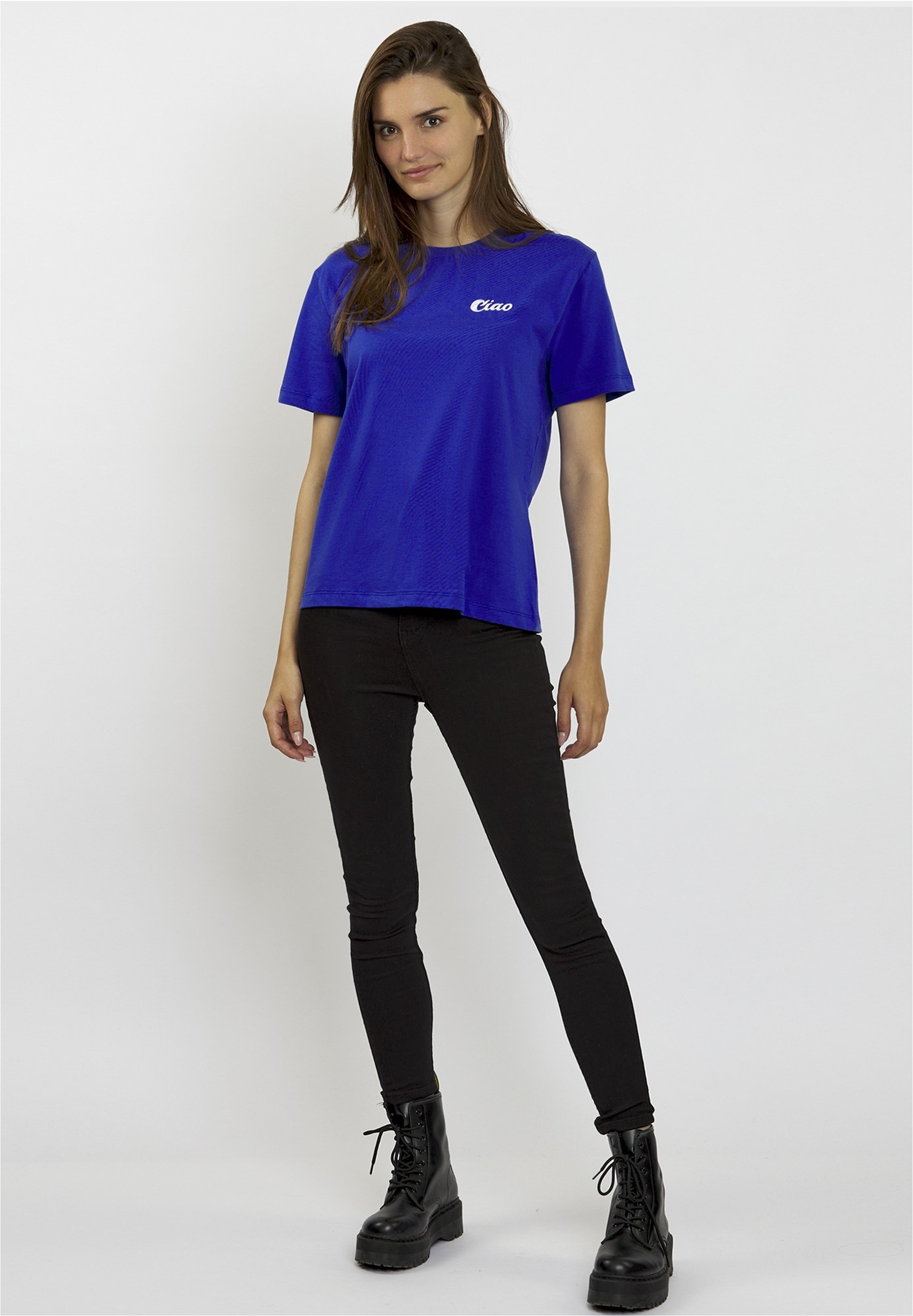 Thumbnail - freshlions T-Shirt "Ciao" 1 Stk. mit klassischem Rundhalsausschnitt