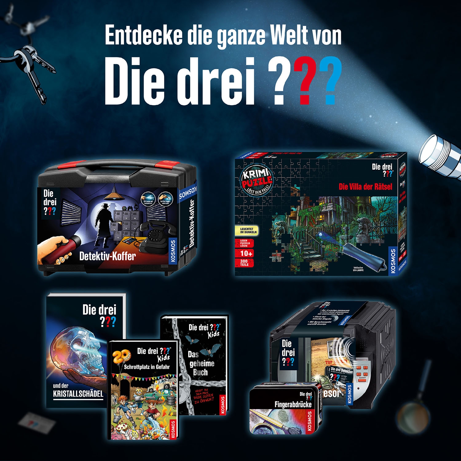 Kosmos Experimentierkasten »Die drei ??? Spionage-Kamera« Made in Germany