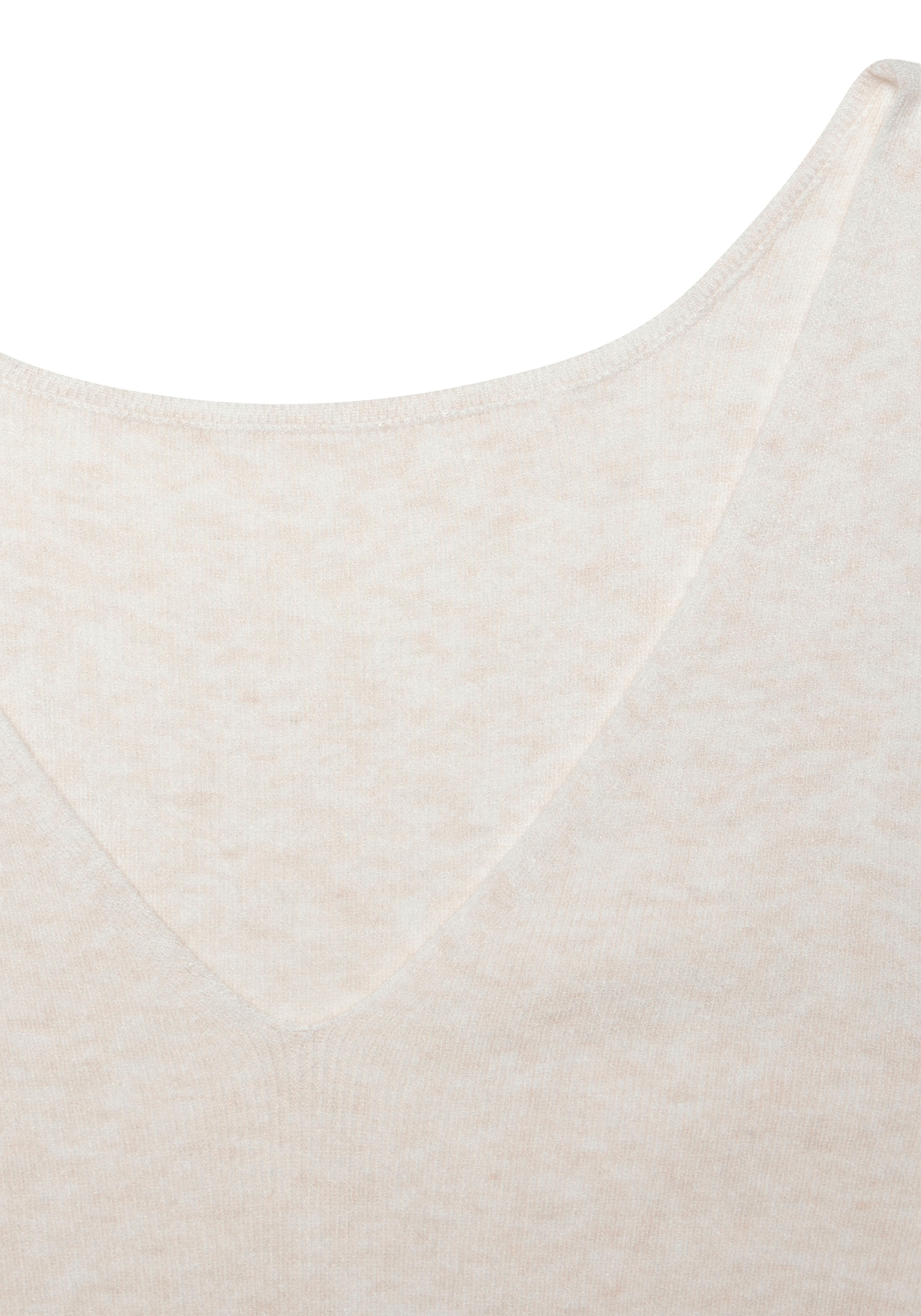 Copenhagen Studios Stricktop, aus hochwertigem Rippstrick, Loungewear