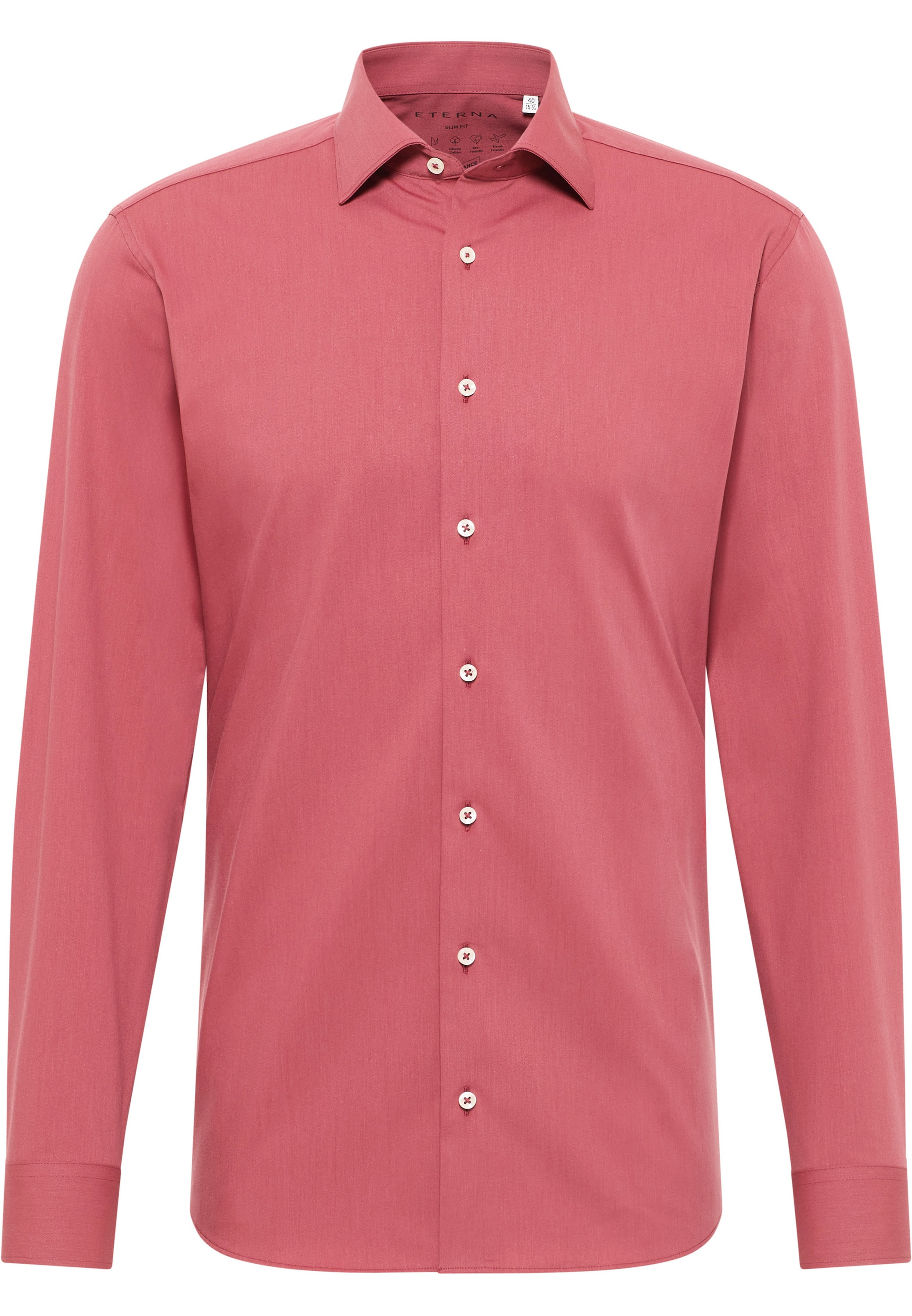 Eterna Langarmhemd »SLIM FIT«, NON IRON (bügelfrei)