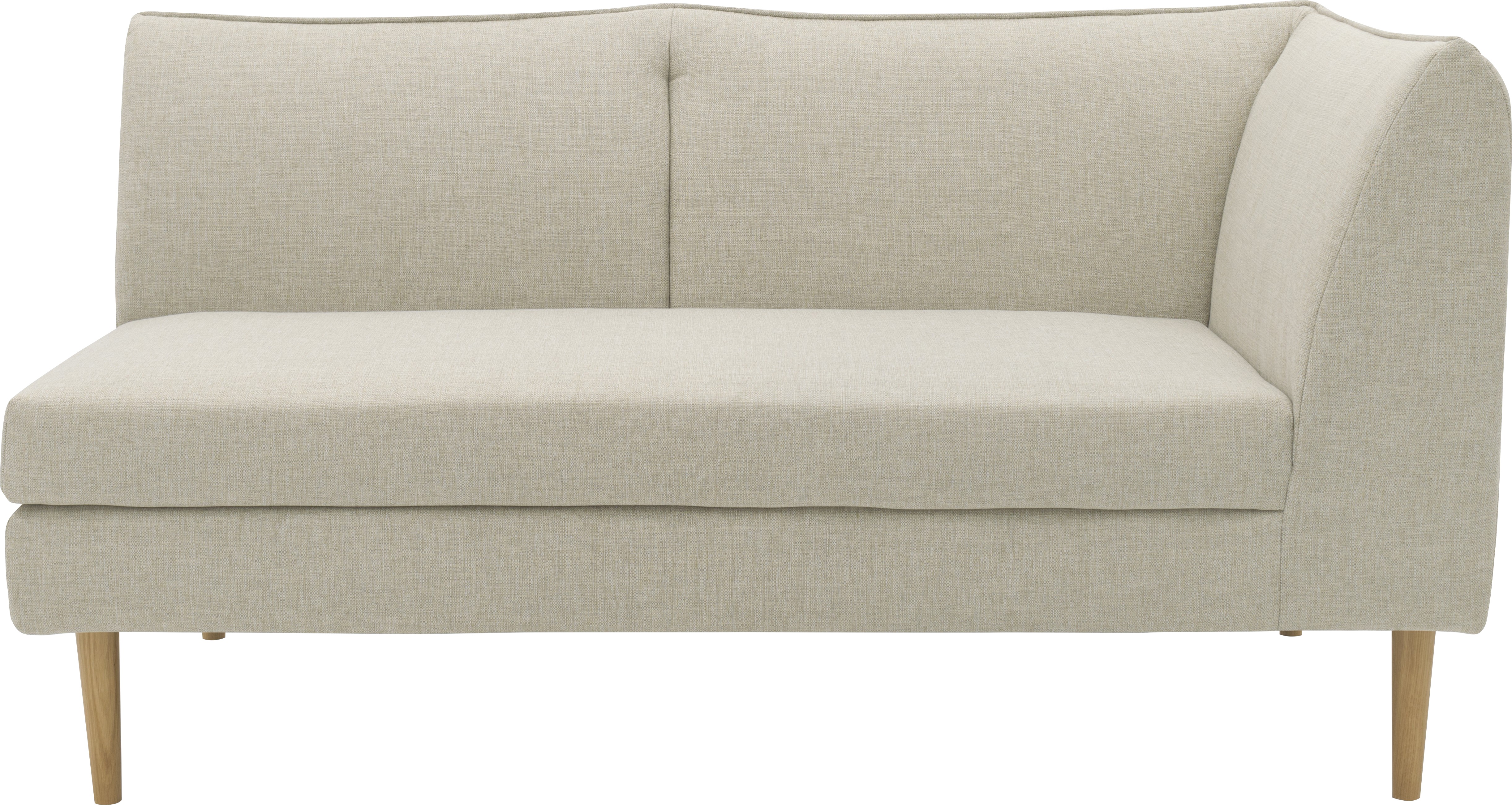 DOMO collection Sofa-Eckelement "Filho, individuell erweiterbar, B/T/H 159/82/81cm" Polstermöbel für Terrasse, Garten und Balkon, speziell für Outdoor