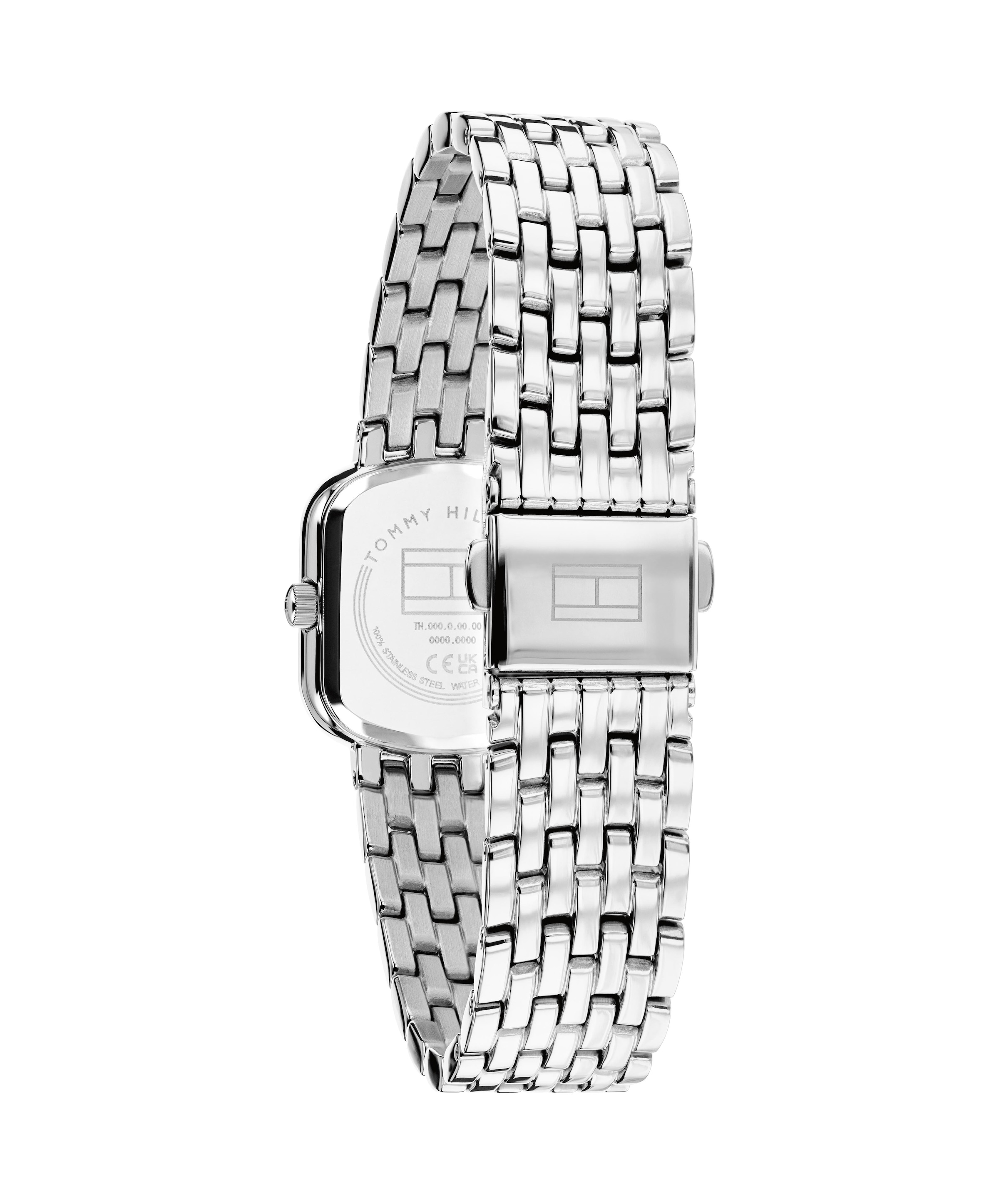 Tommy Hilfiger Quarzuhr »ABBY« Armbanduhr, Damenuhr, Edelstahlarmband, analog, Glaskristalle