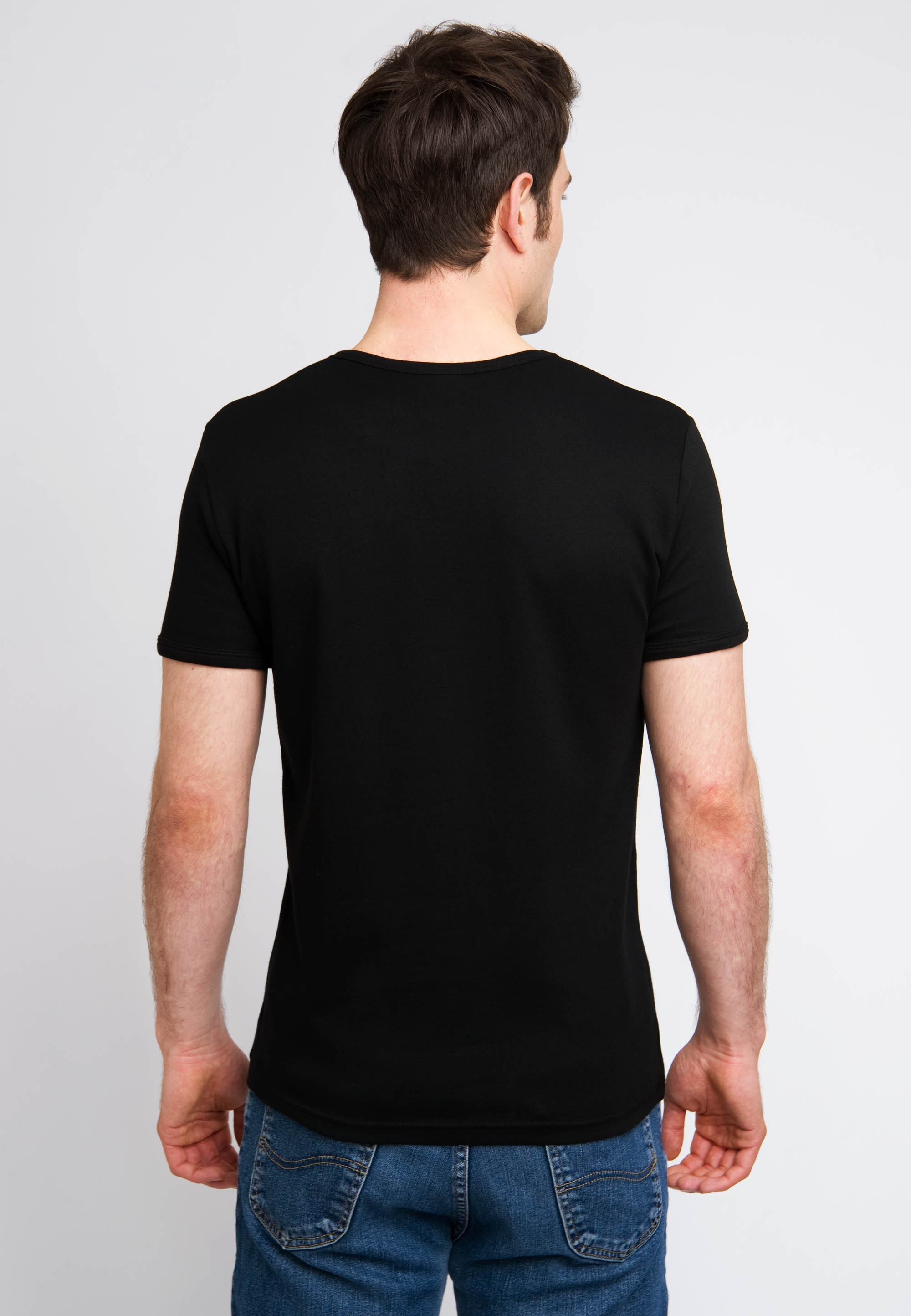 LOGOSHIRT T-Shirt »DC - Batman Logo«, mit Batman-Logo