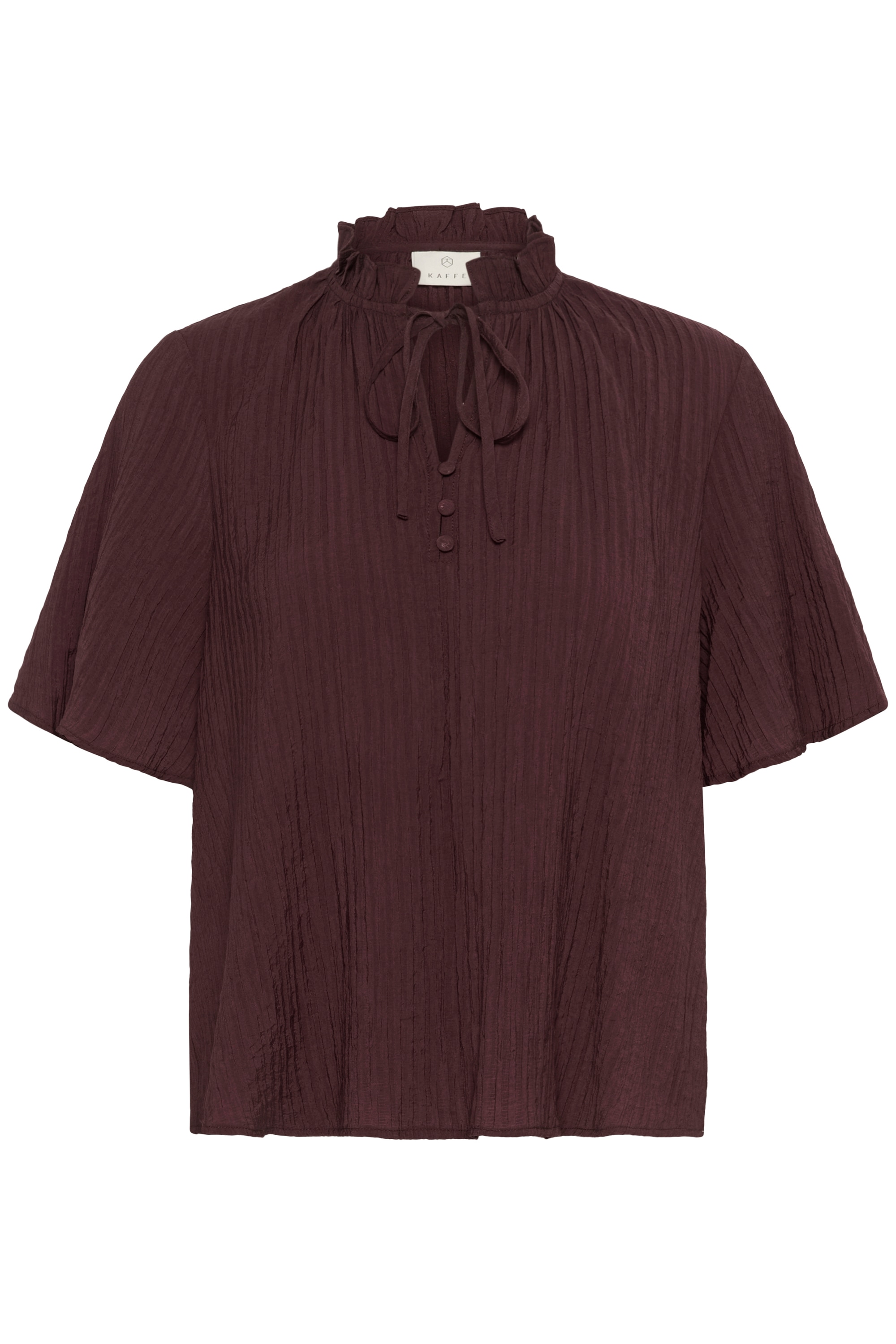 KAFFE Kurzarmbluse "Kurzarm-Bluse KAlianna"