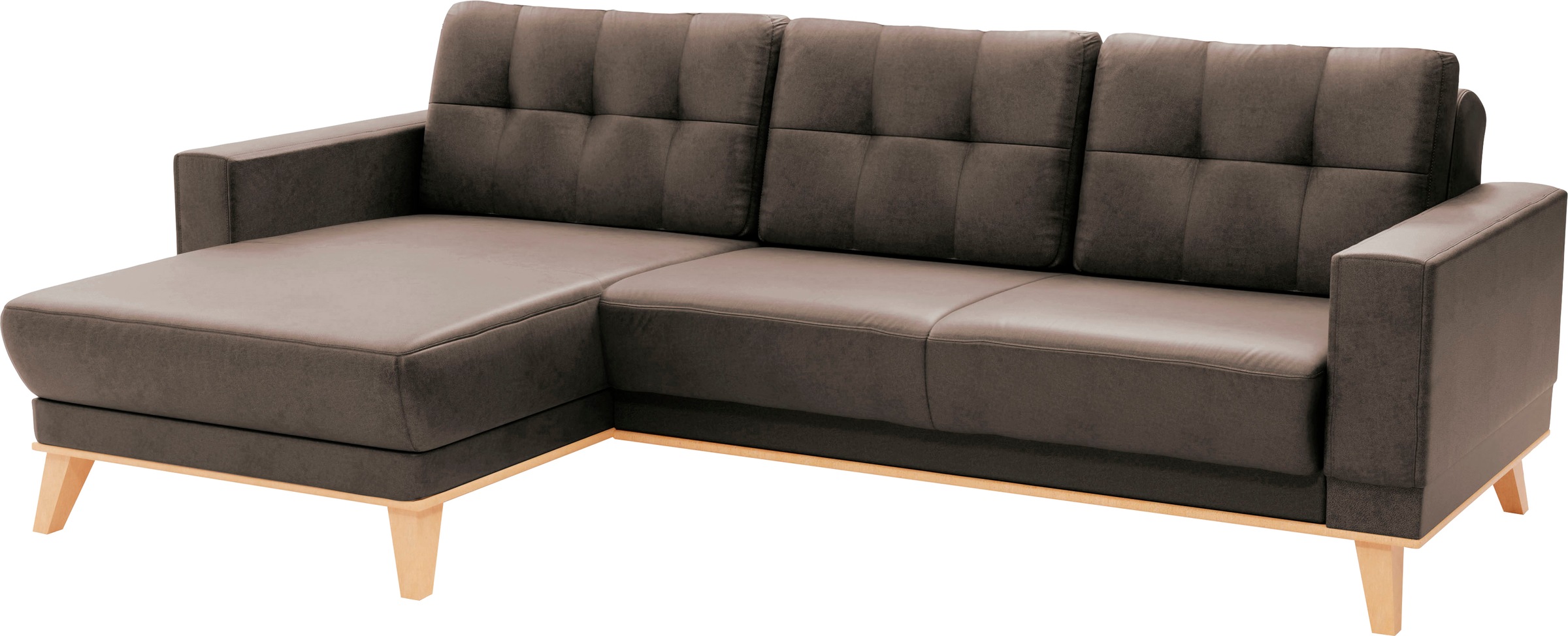 Thumbnail - sit&more Ecksofa "Lavida L-Form" wahlweise mit Kippfunktion und Bettkasten