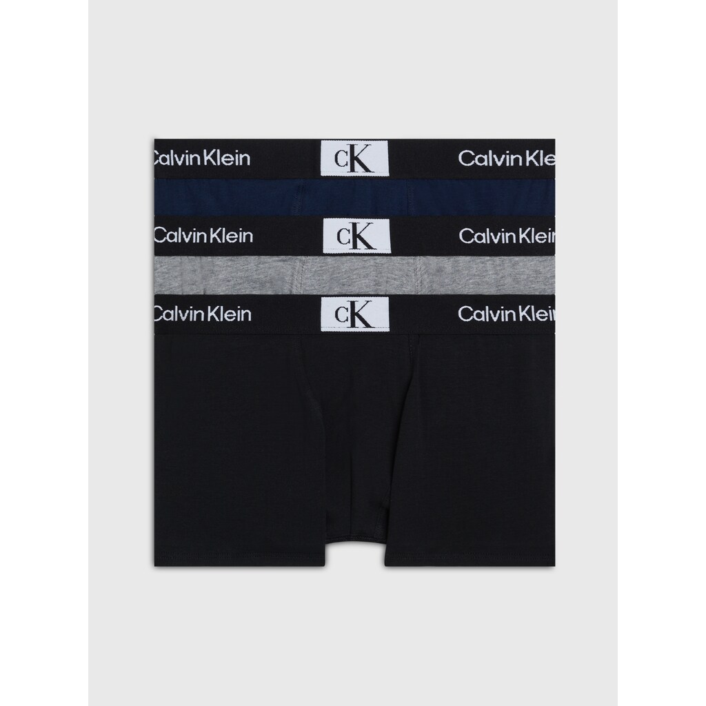 Calvin Klein Underwear Trunk »3PK TRUNK«, (Packung, 3 St., 3er), Kinder bis 16 Jahren