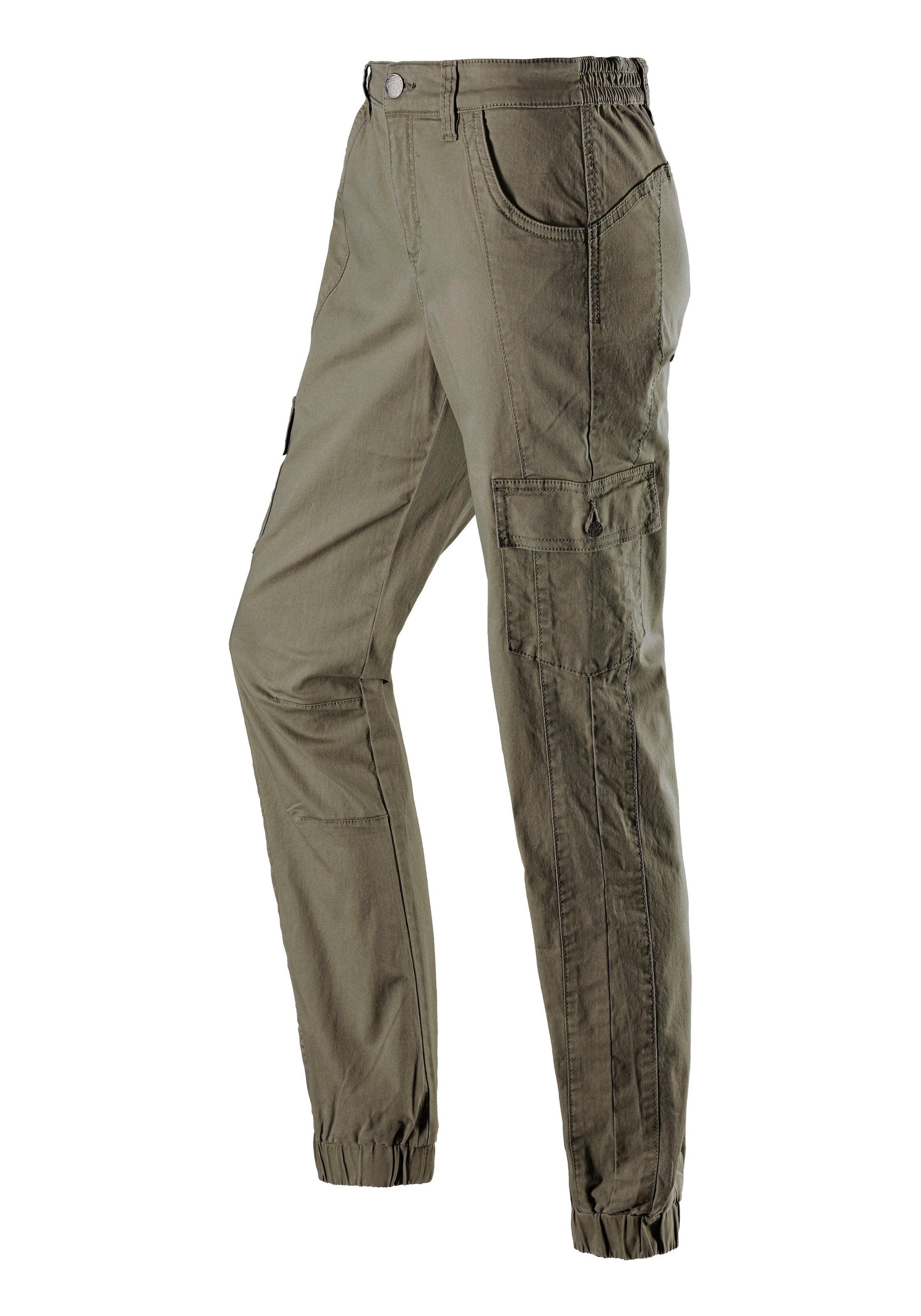 Vivance active Trekkinghose »Cargo Jeans Optik«, Baumwollmix mit Cargo Taschen
