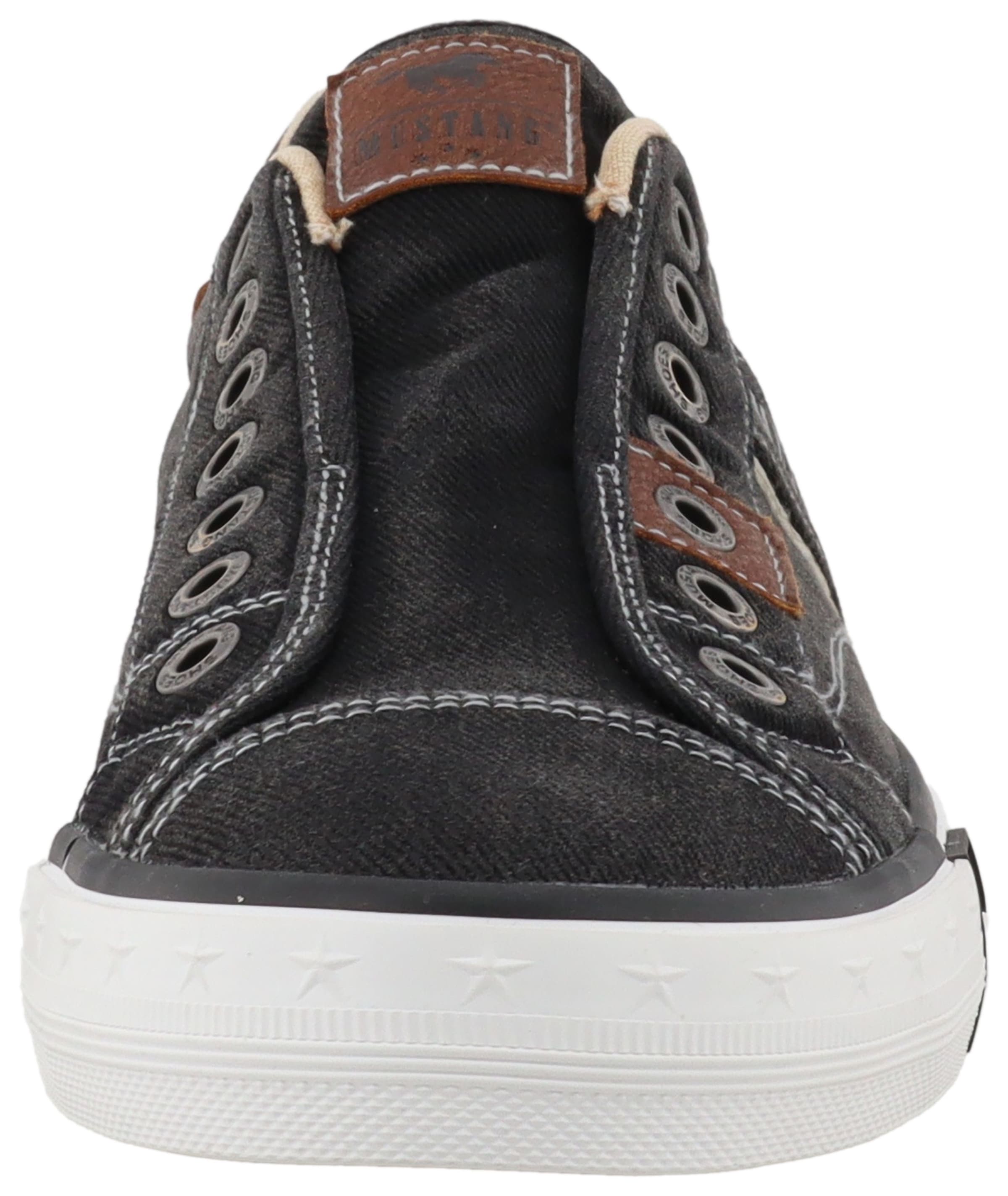 Mustang Shoes Slip-On Sneaker »Calogero«  Slipper, Freizeitschuh, Halbschuh mit Kontrastnähten