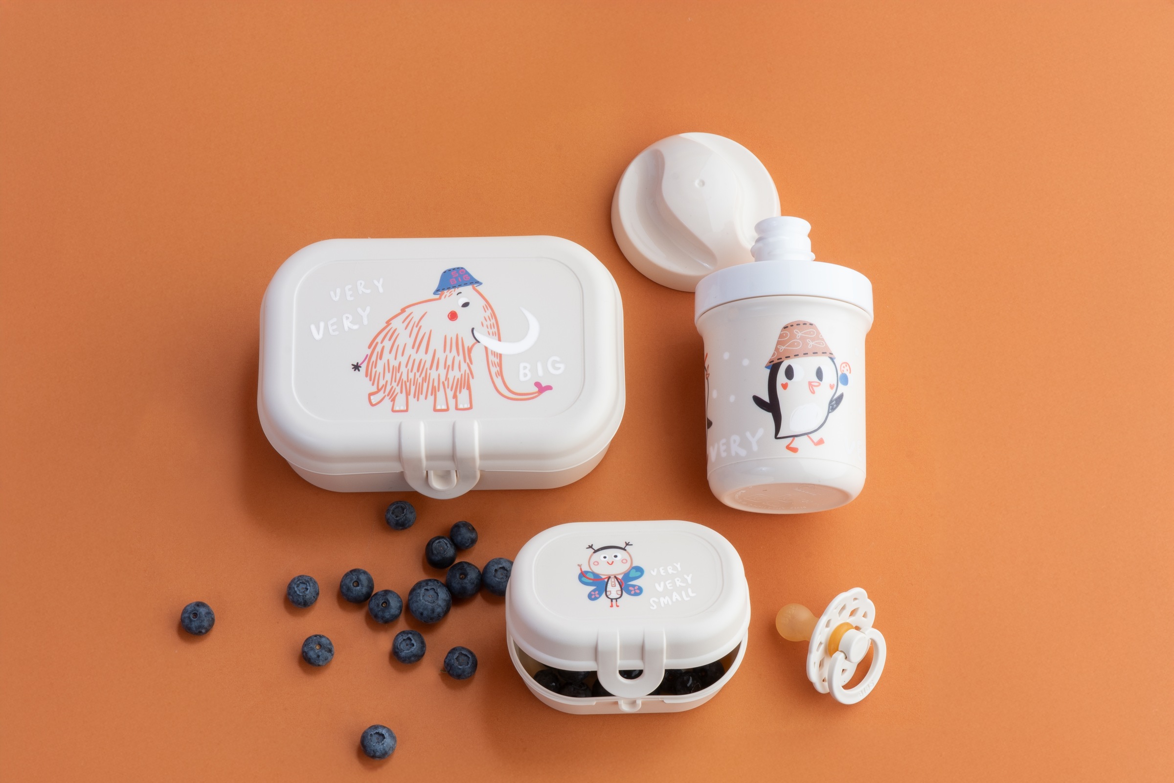 KOZIOL Lunchbox "VERY VERY TO GO" 3 tlg. inkl. Trinkflasche, melaminfrei, C günstig online kaufen