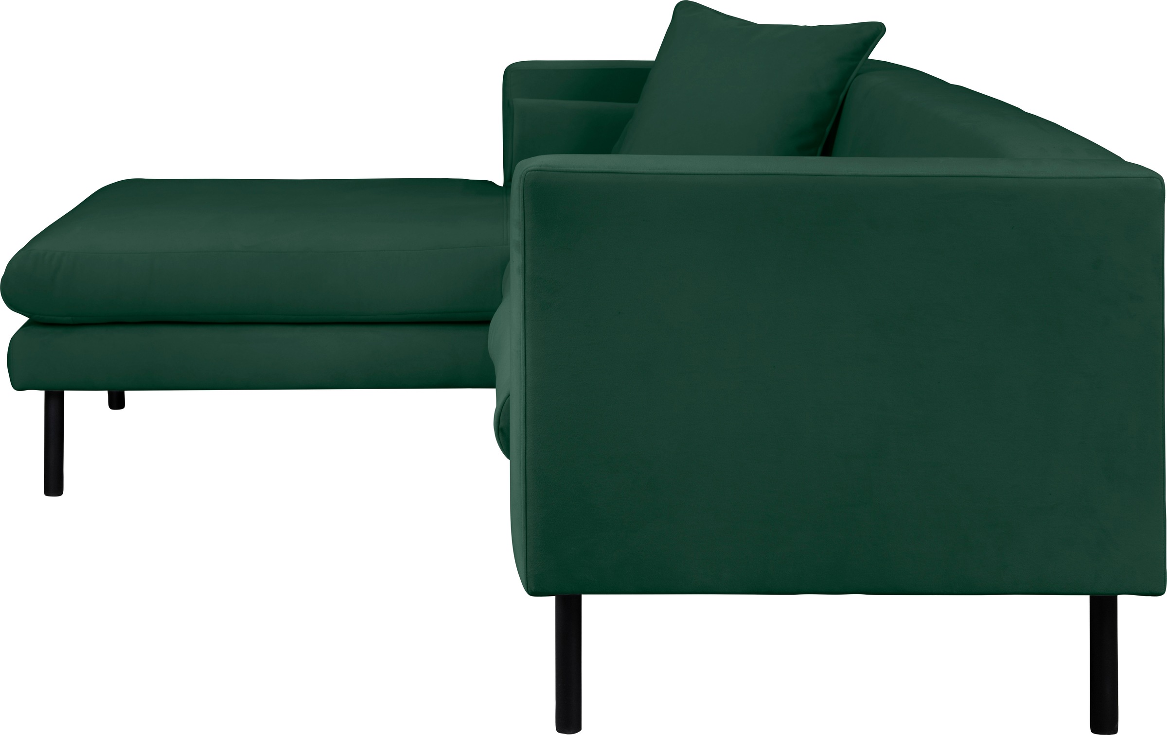 Guido Maria Kretschmer Home&Living Ecksofa »Lillibeth L-Form Designsofa, Maße B/T/H: 240/173/83 cm«, Zierkissen als Wendekissen, in Samtoptik oder Cord