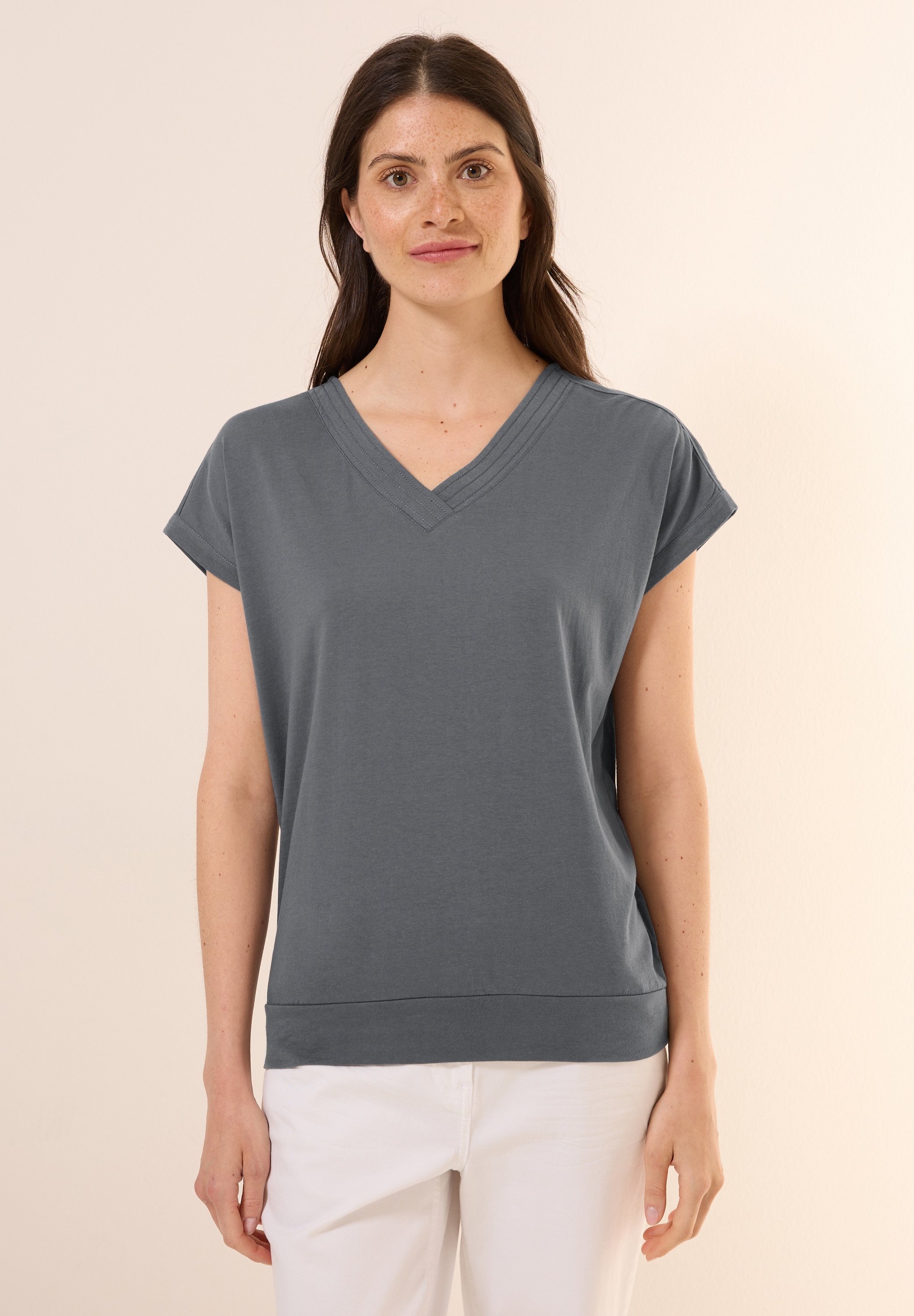 Cecil T-Shirt, im soften Baumwoll-Mix günstig online kaufen