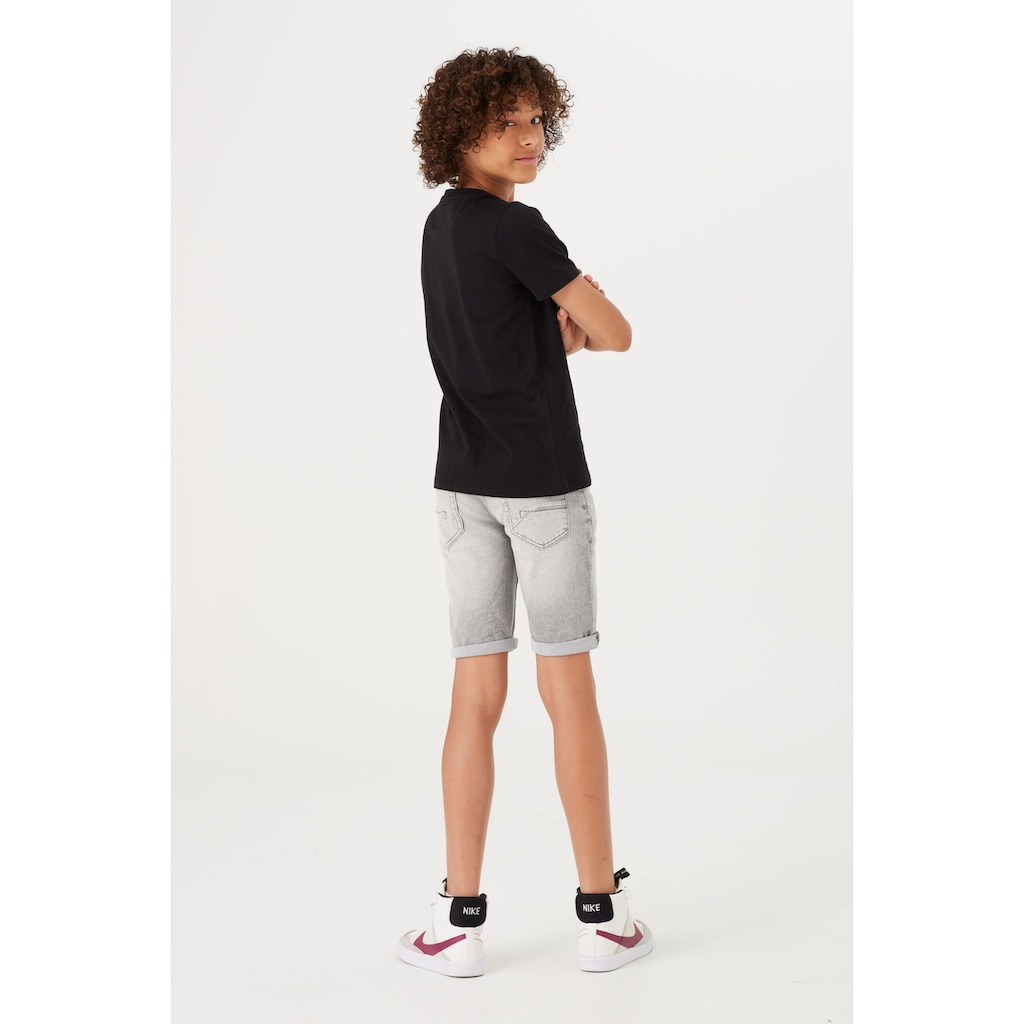 Garcia Jeansshorts »Tavio«, mit Used-Effekten