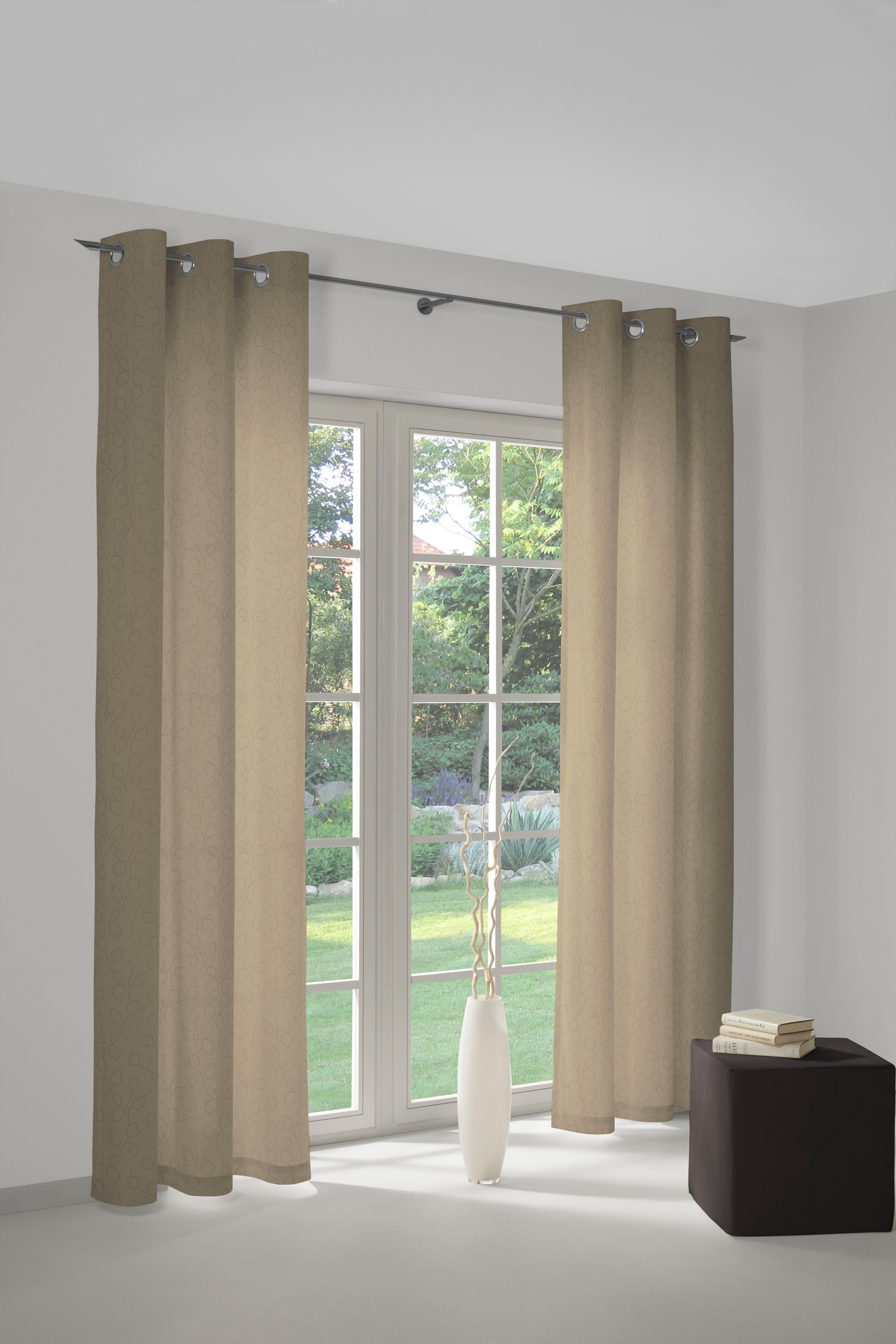 Wirth Vorhang "Westport" Ösen 1 Stk. tlg. günstig online kaufen