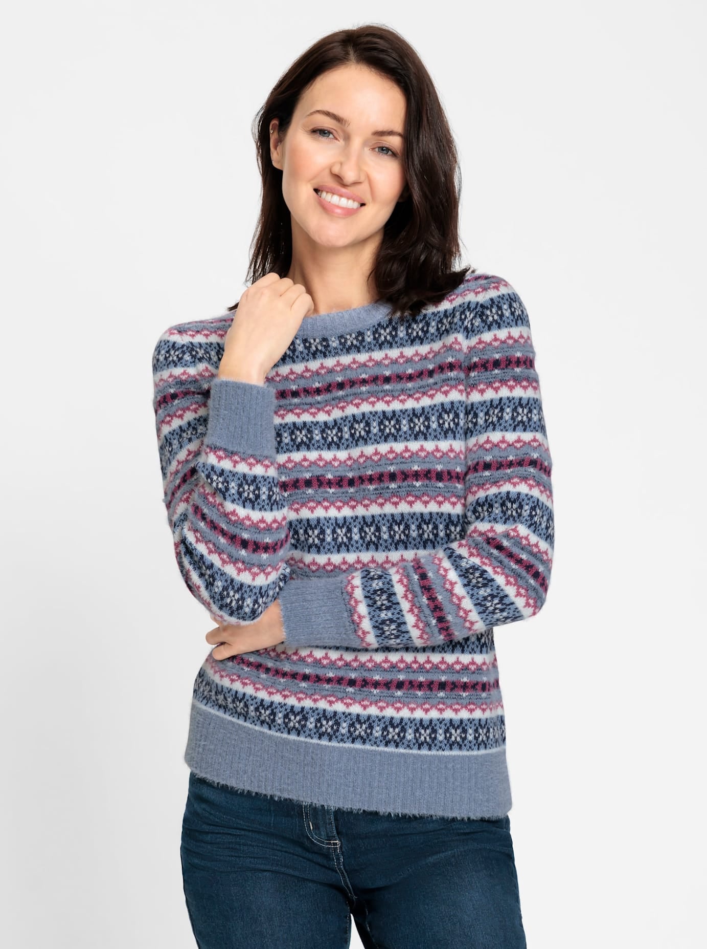Inspirationen Jacquardpullover »Jacquard-Pullover«