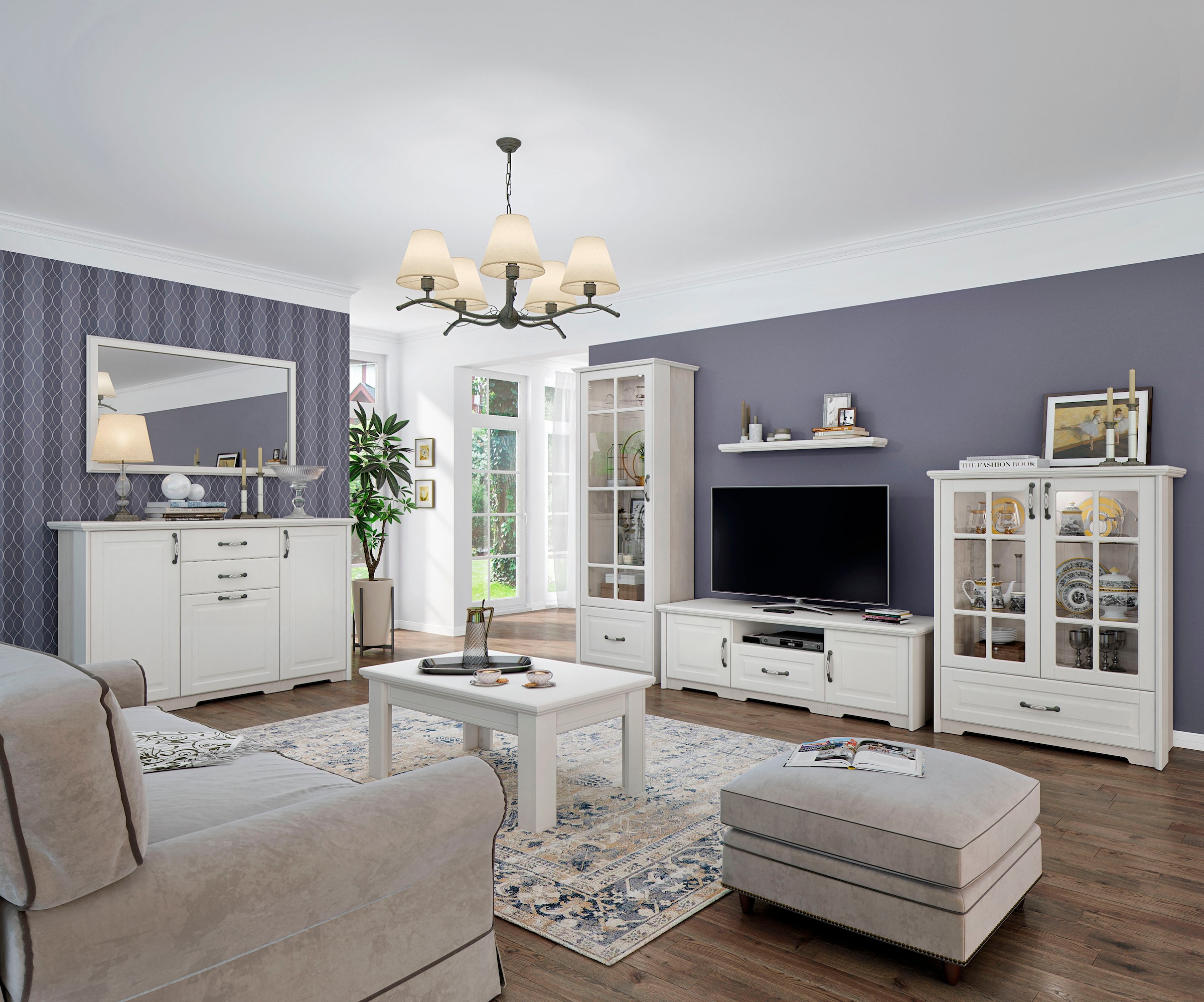Home affaire Kommode »Evergreen«, hochwertig UV lackiert, mit Soft-Close-Funktion