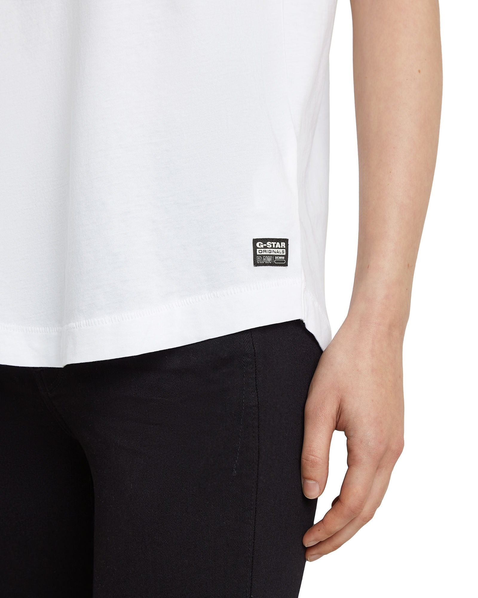 G-STAR T-Shirt »Rolled Up Sleeve Boyfriend Top«