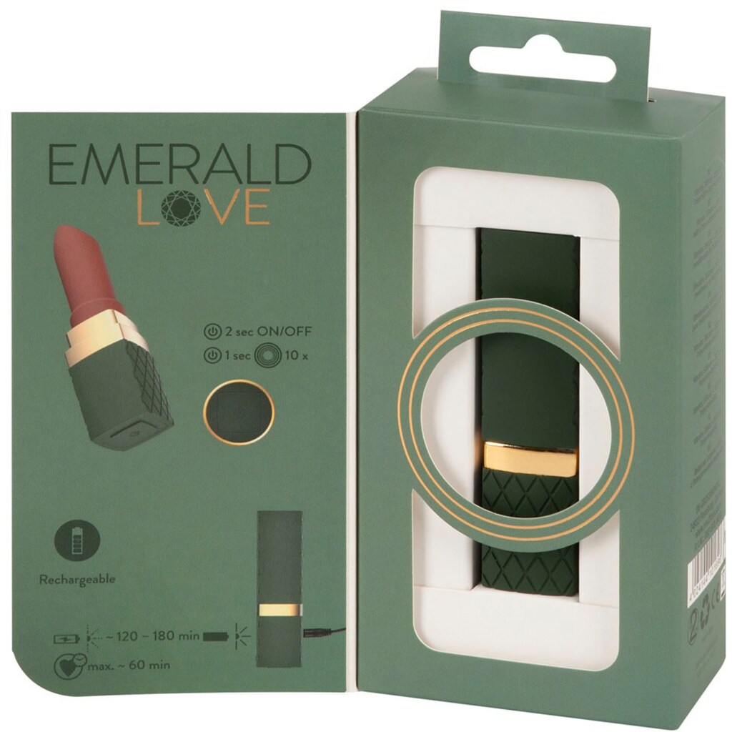 Emerald Love Mini-Vibrator