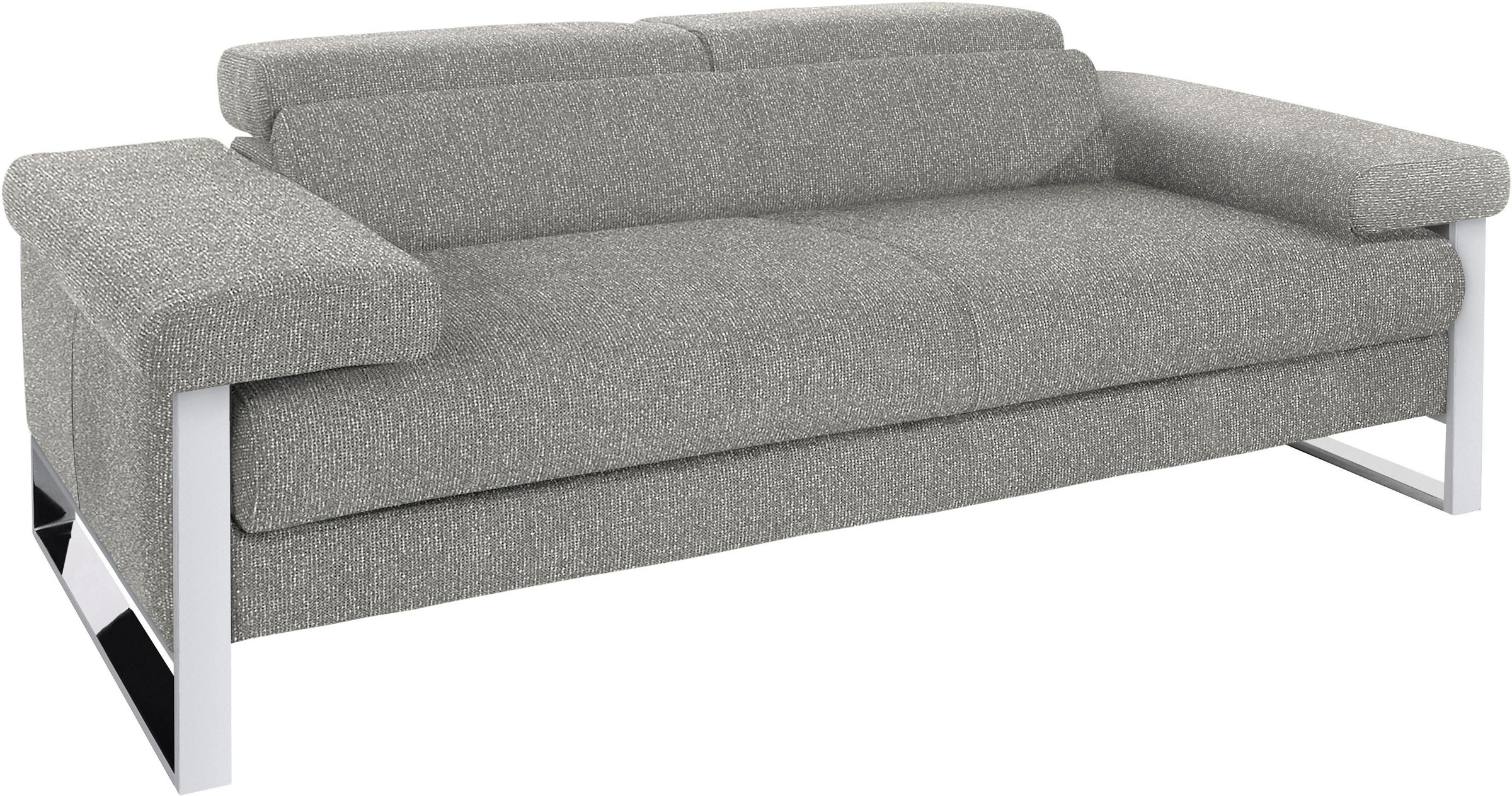 W.SCHILLIG 2-Sitzer »finn«, German Design Award 2016, Fußgestell Chrom glänzend, Breite 210 cm