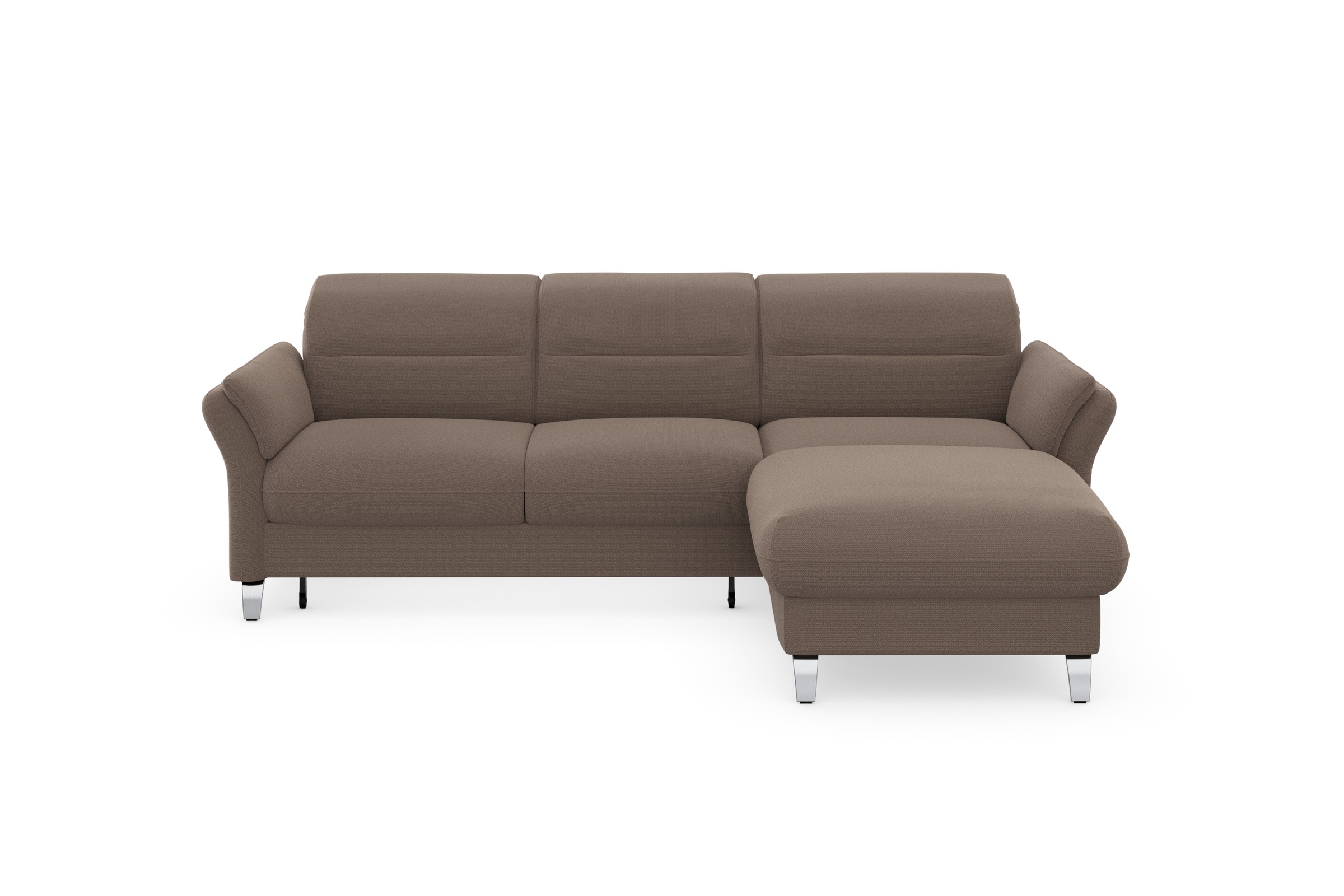 sit&more Ecksofa "Grenoble L-Form mit Federkern", wahlweise mit Bettfunktio günstig online kaufen