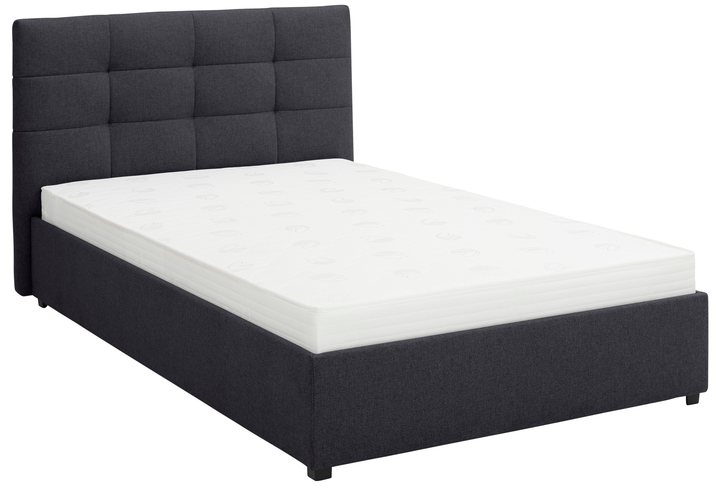 Home affaire Polsterbett "Endres" mit Bettkasten, wahlweise ohne Matratze/L günstig online kaufen