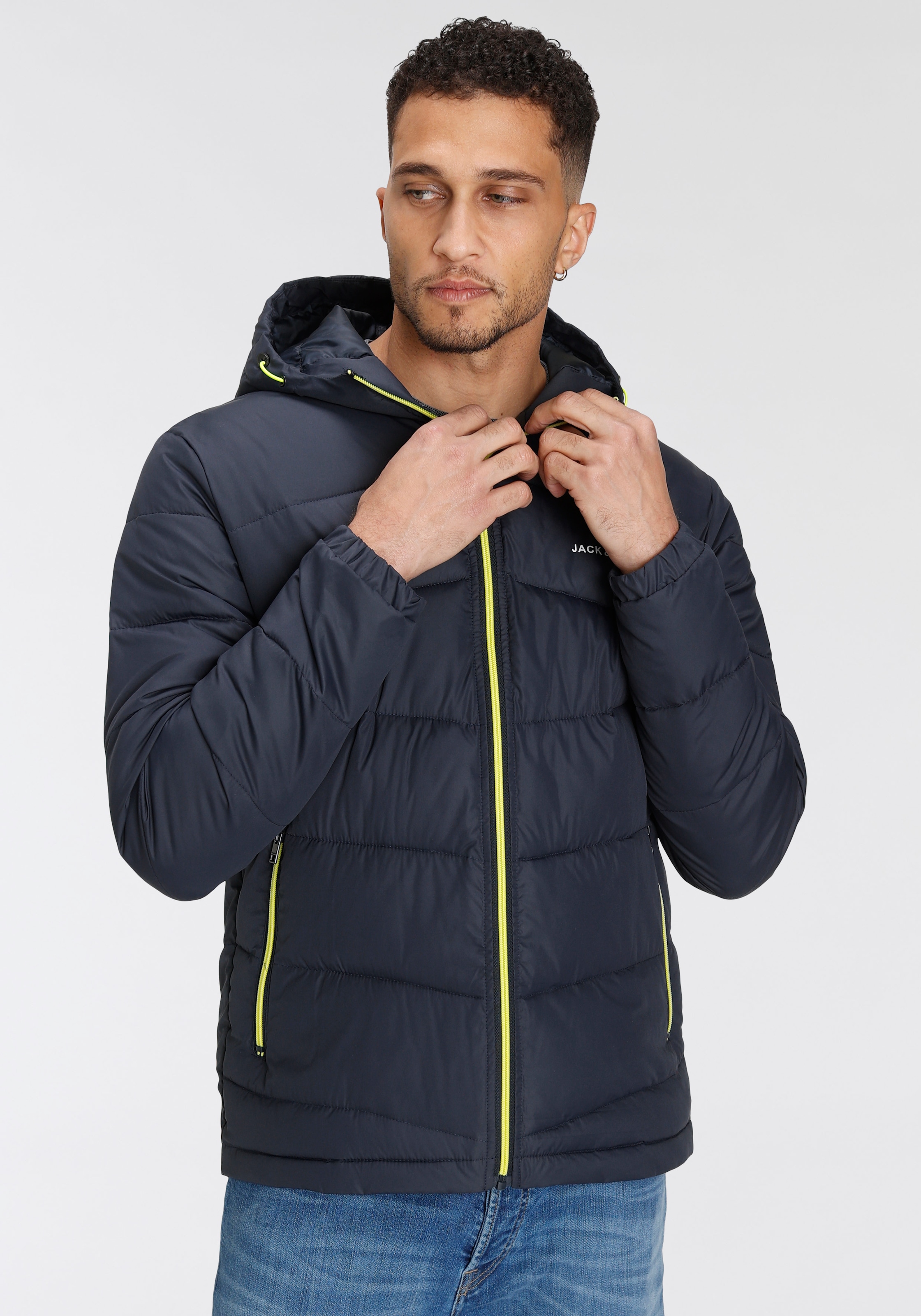 Jack & Jones Jack & Jones Steppjacke »JJ JJGLOBUS L...