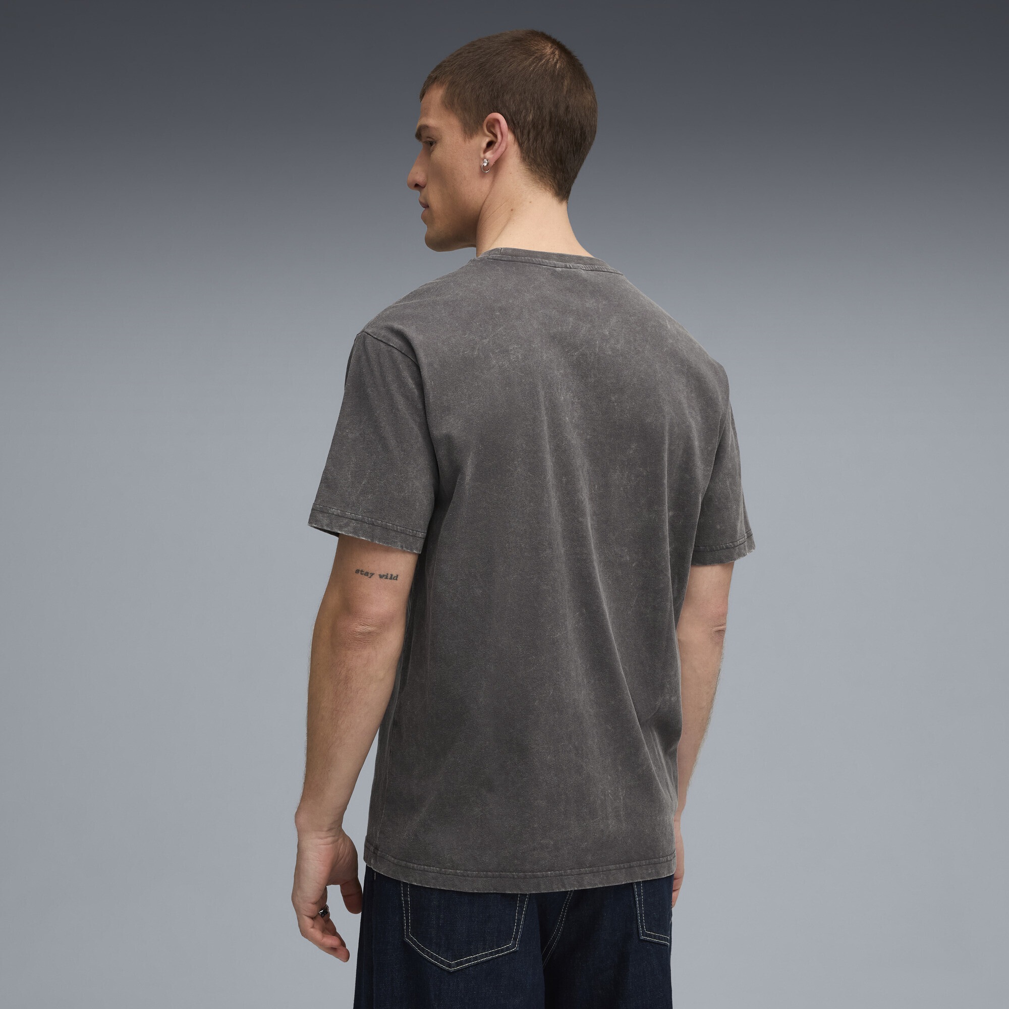 PUMA T-Shirt »Graphic Font Play Relaxed Washed T-Shirt Herren«